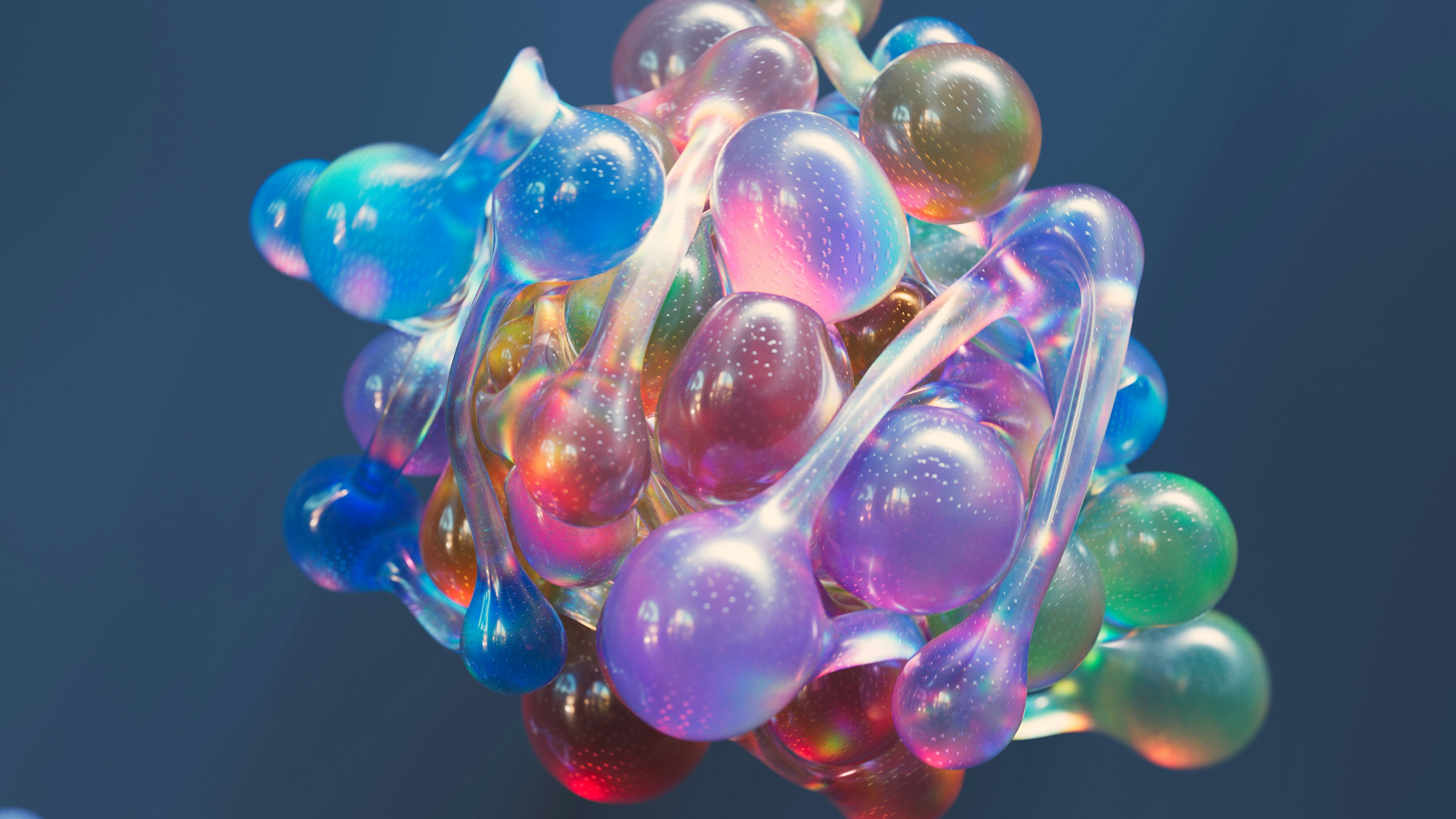 colourful globulous things