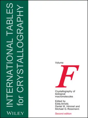 Cover for International Tables with letter F on the cover.