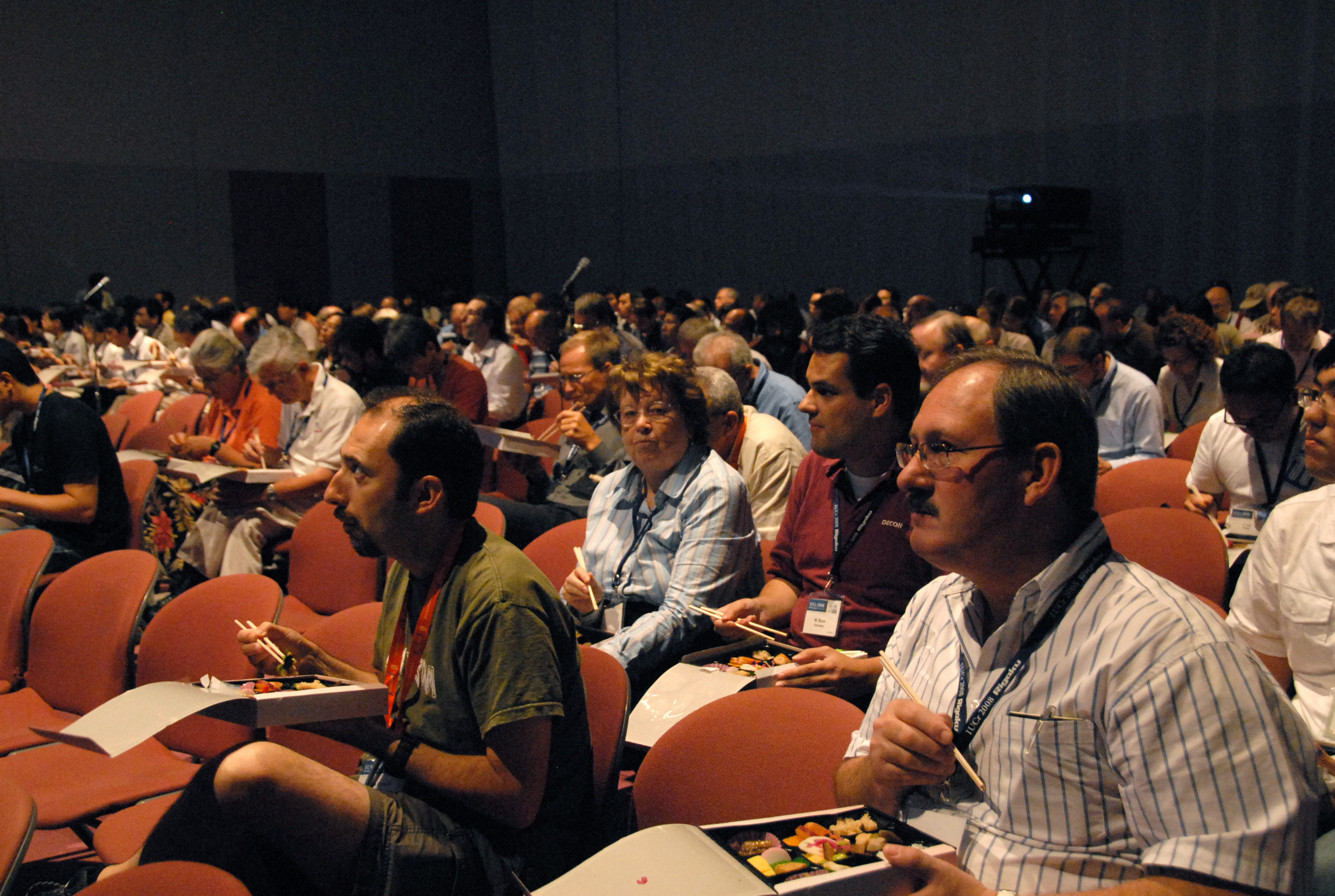 2008: IUCr Congress and General Assembly: Audience