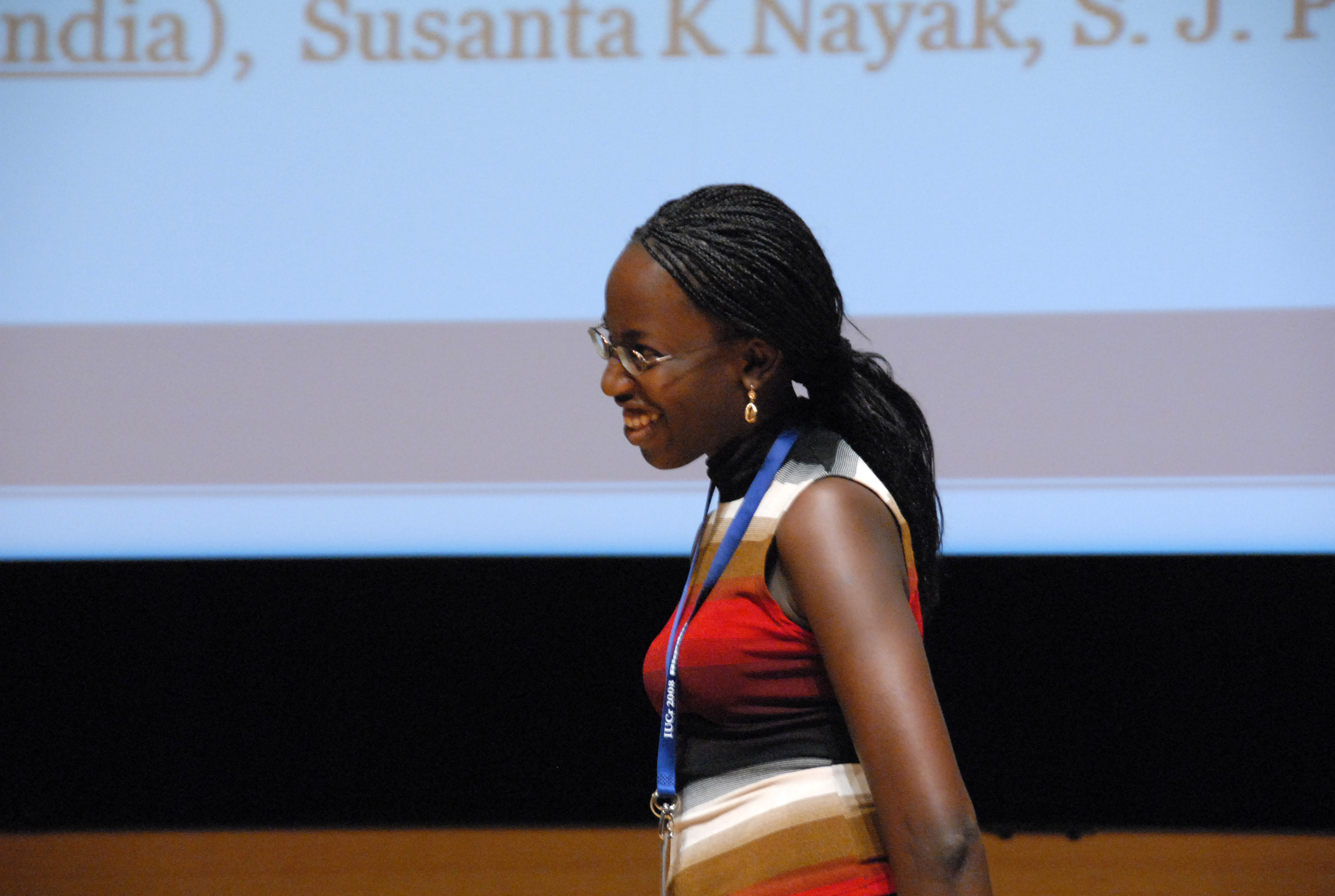 2008: IUCr Congress and General Assembly: Closing ceremony: poster prizes
