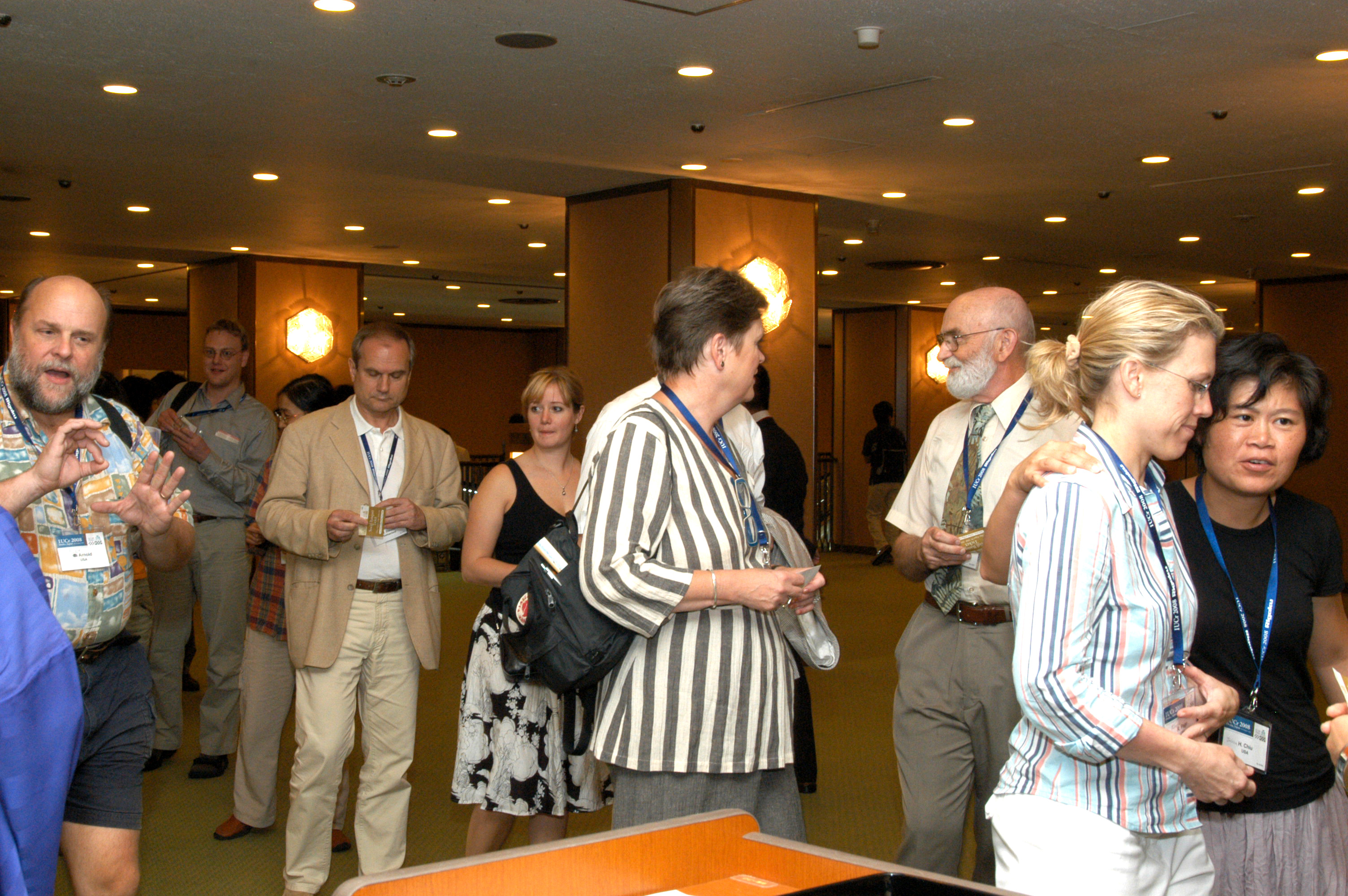 2008: IUCr Congress and General Assembly: Banquet