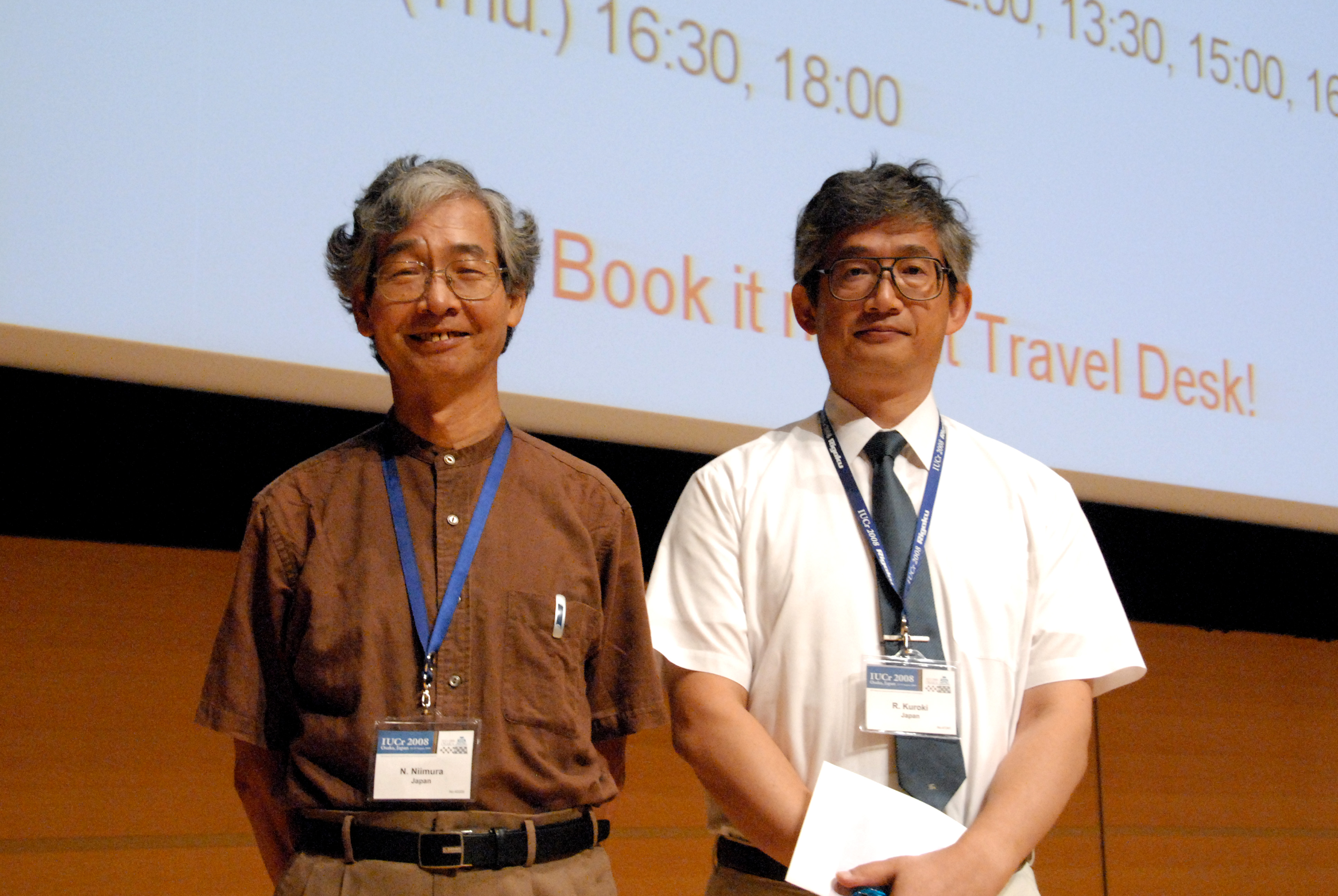 2008: IUCr Congress and General Assembly: Keynote Lecture