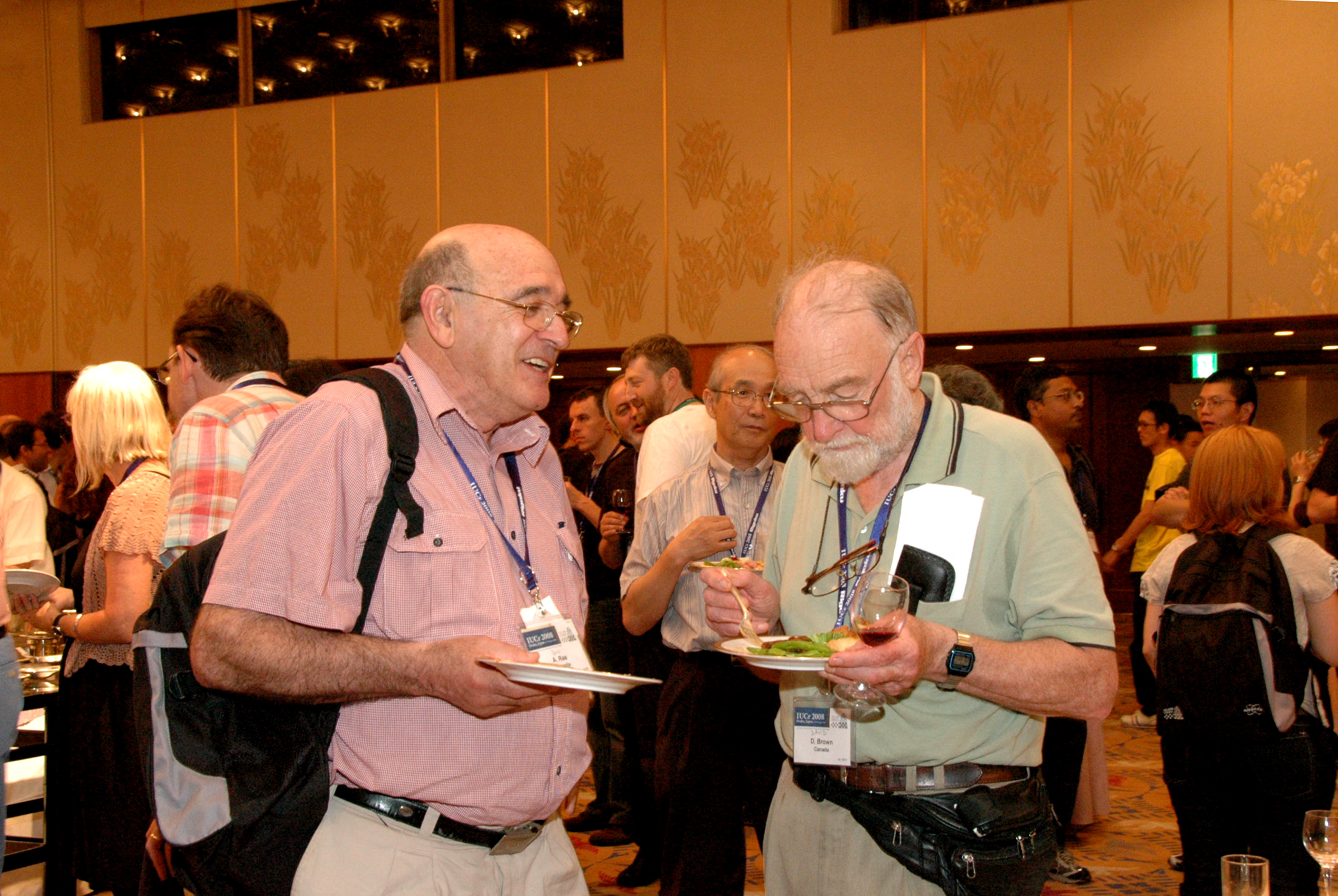 2008: IUCr Congress and General Assembly: Welcome reception