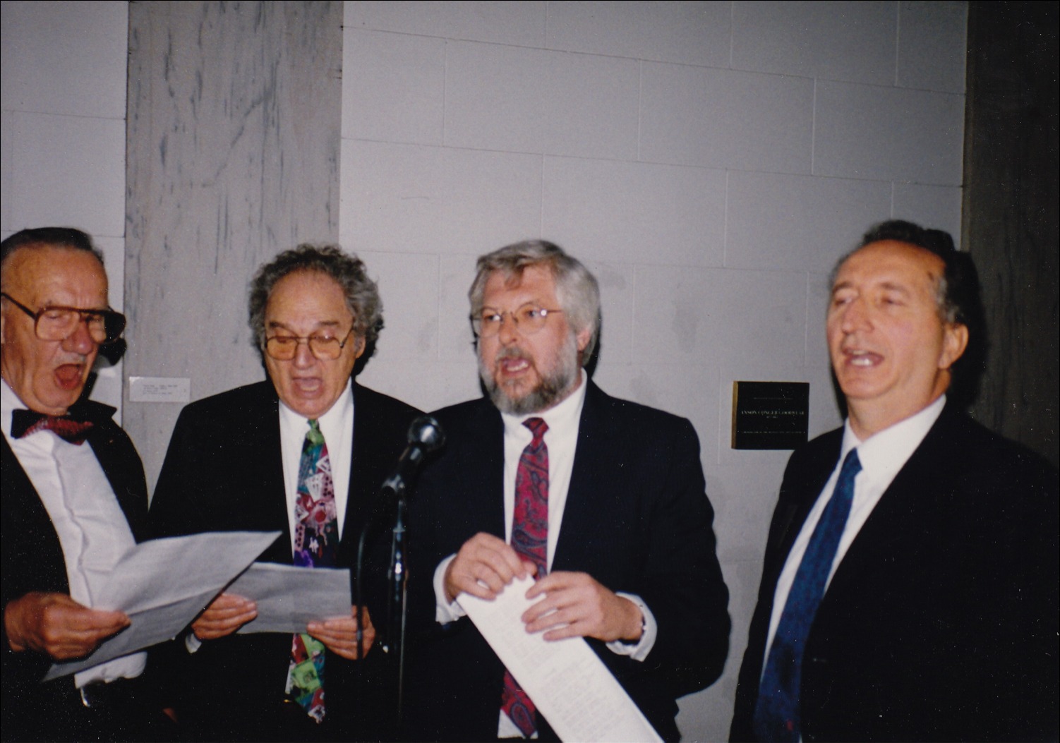 1992: Birthday celebration at Buffalo: 75th Birthday celebration for Nobel Laureates Hauptman and Karle