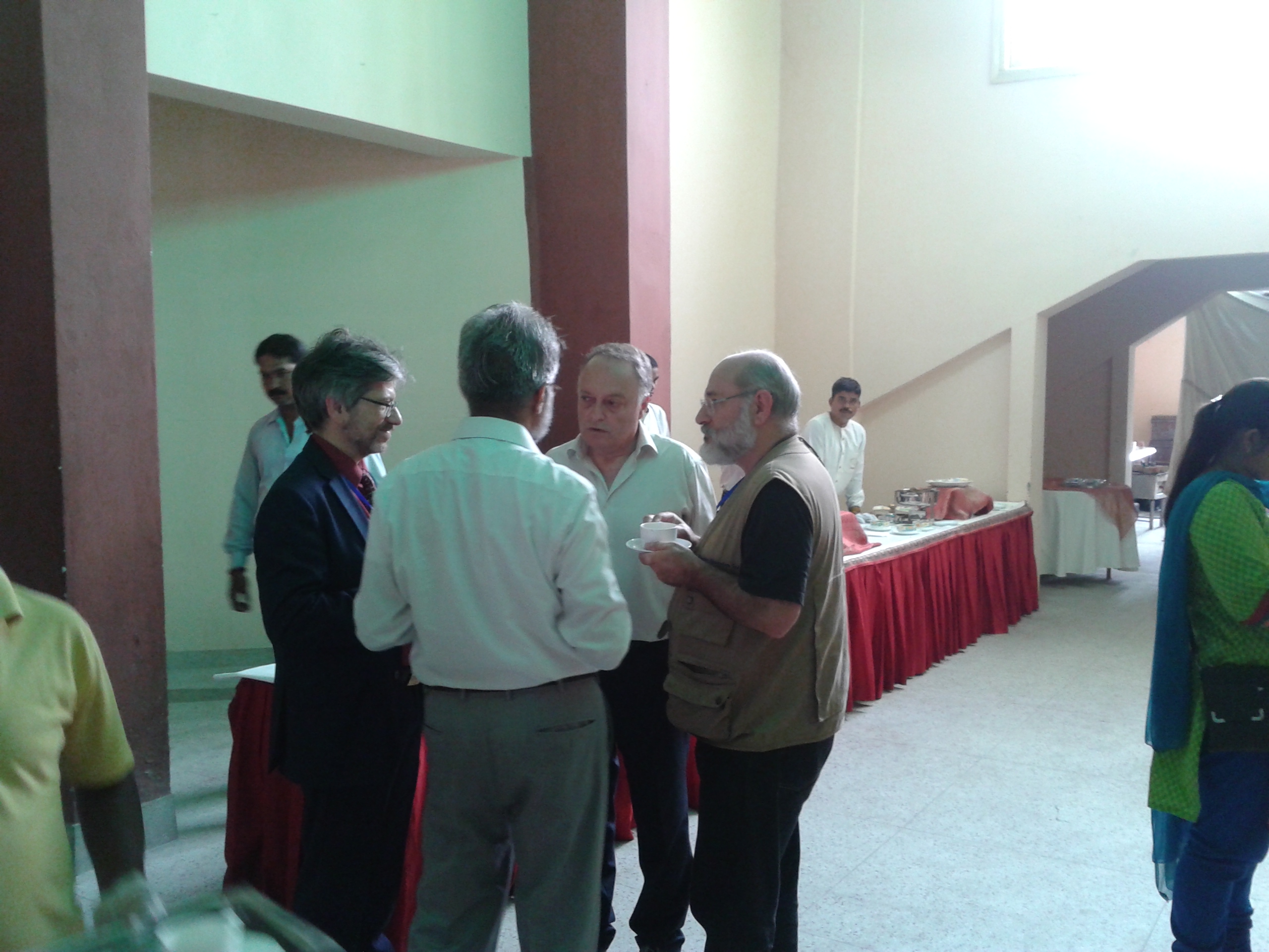 2014: MathCryst Workshop on Mathematical Crystallography: Refreshments
