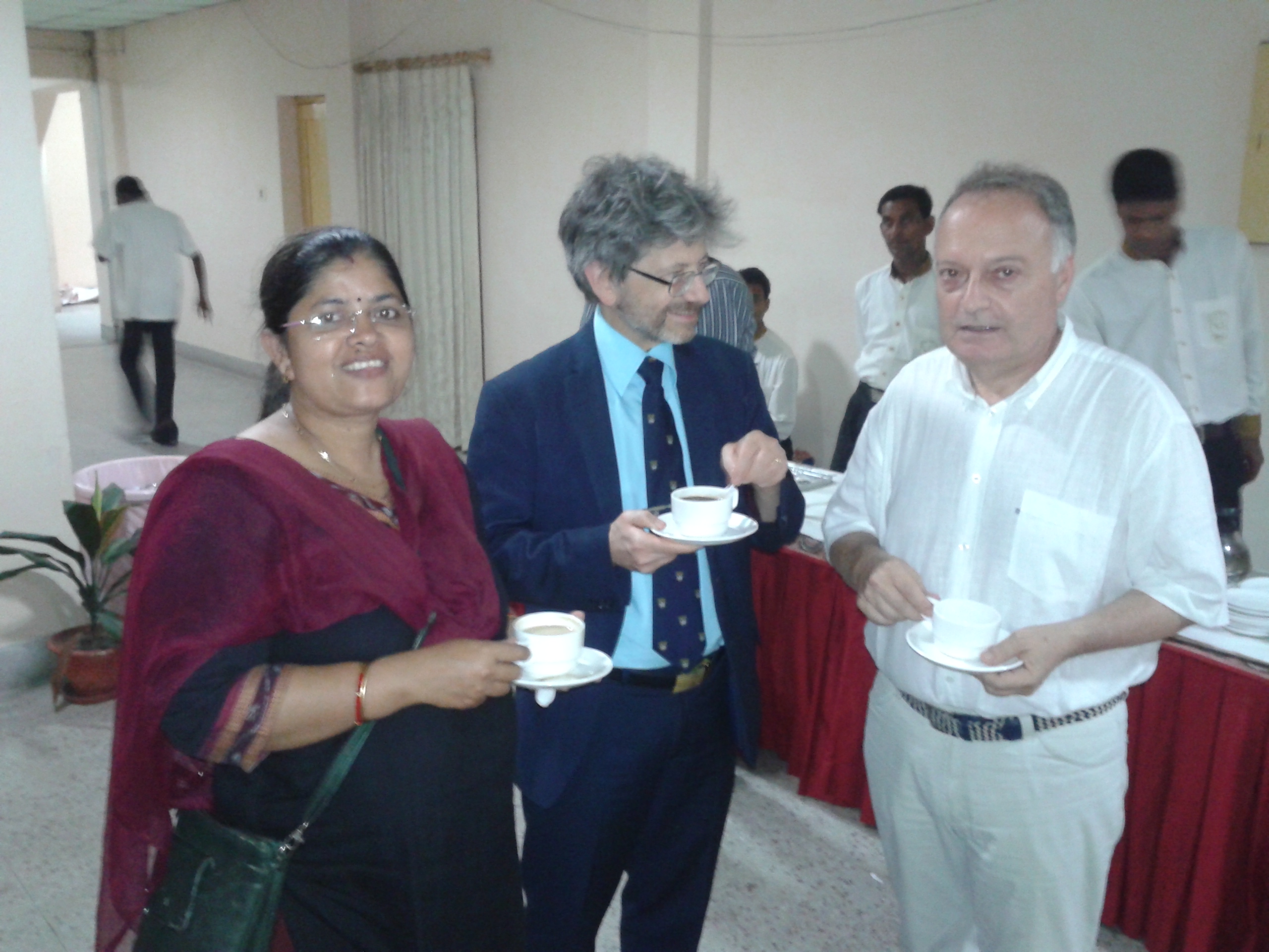 2014: MathCryst Workshop on Mathematical Crystallography: Refreshments