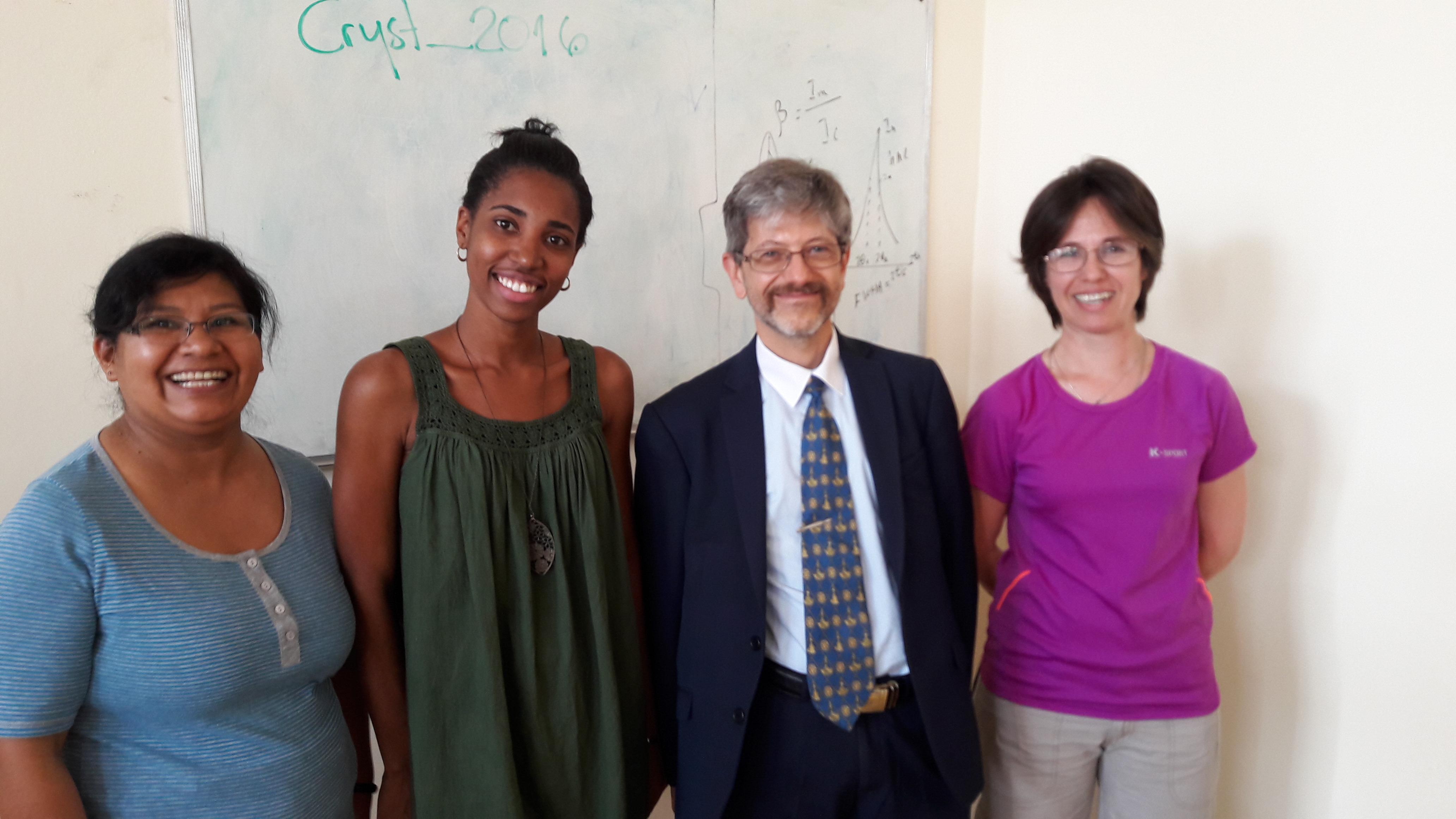 2016: International School on Mathematical and Theoretical Crystallography: Participants