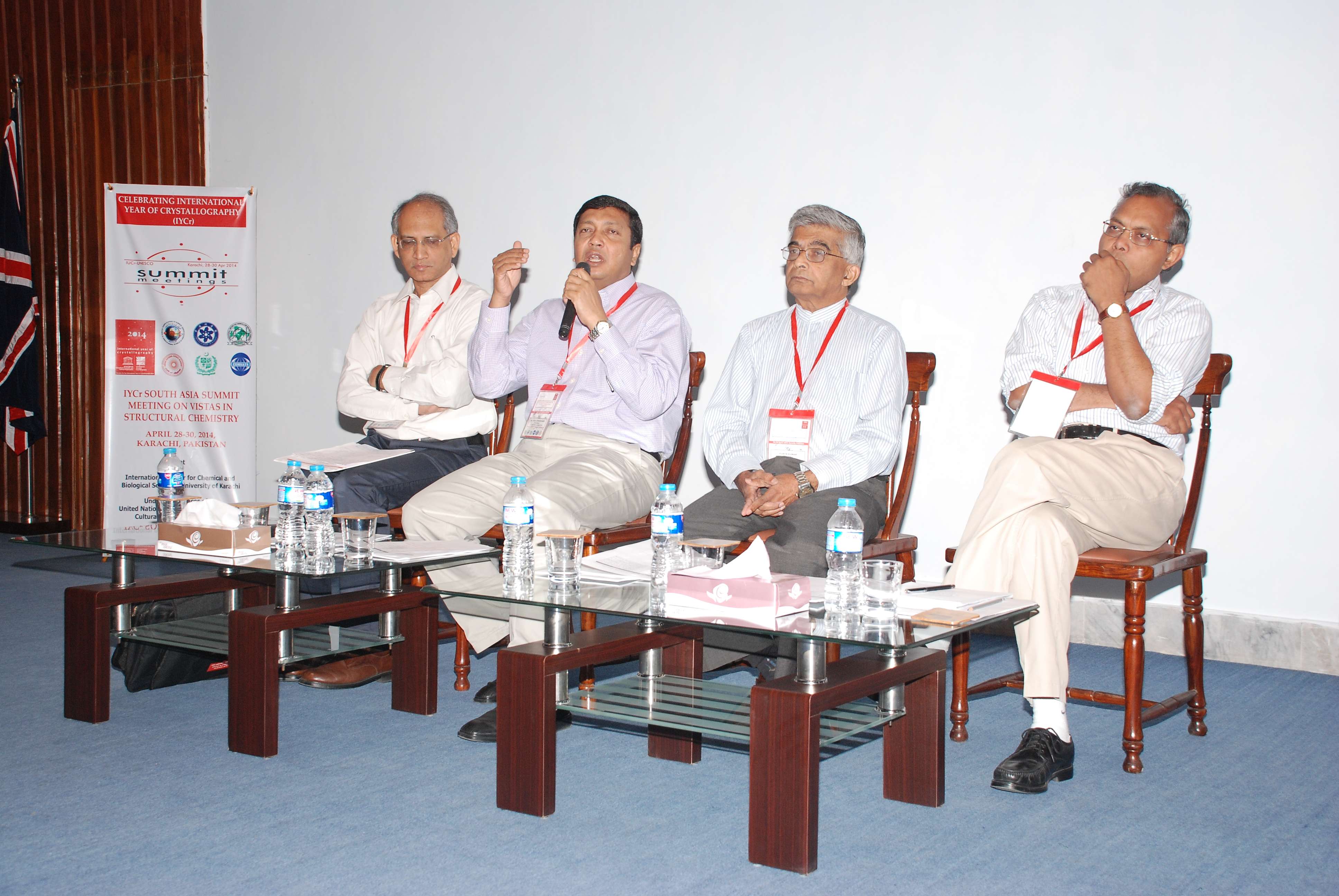 2014: South Asia Summit Meeting on Vistas in structural chemistry: Panel discussion