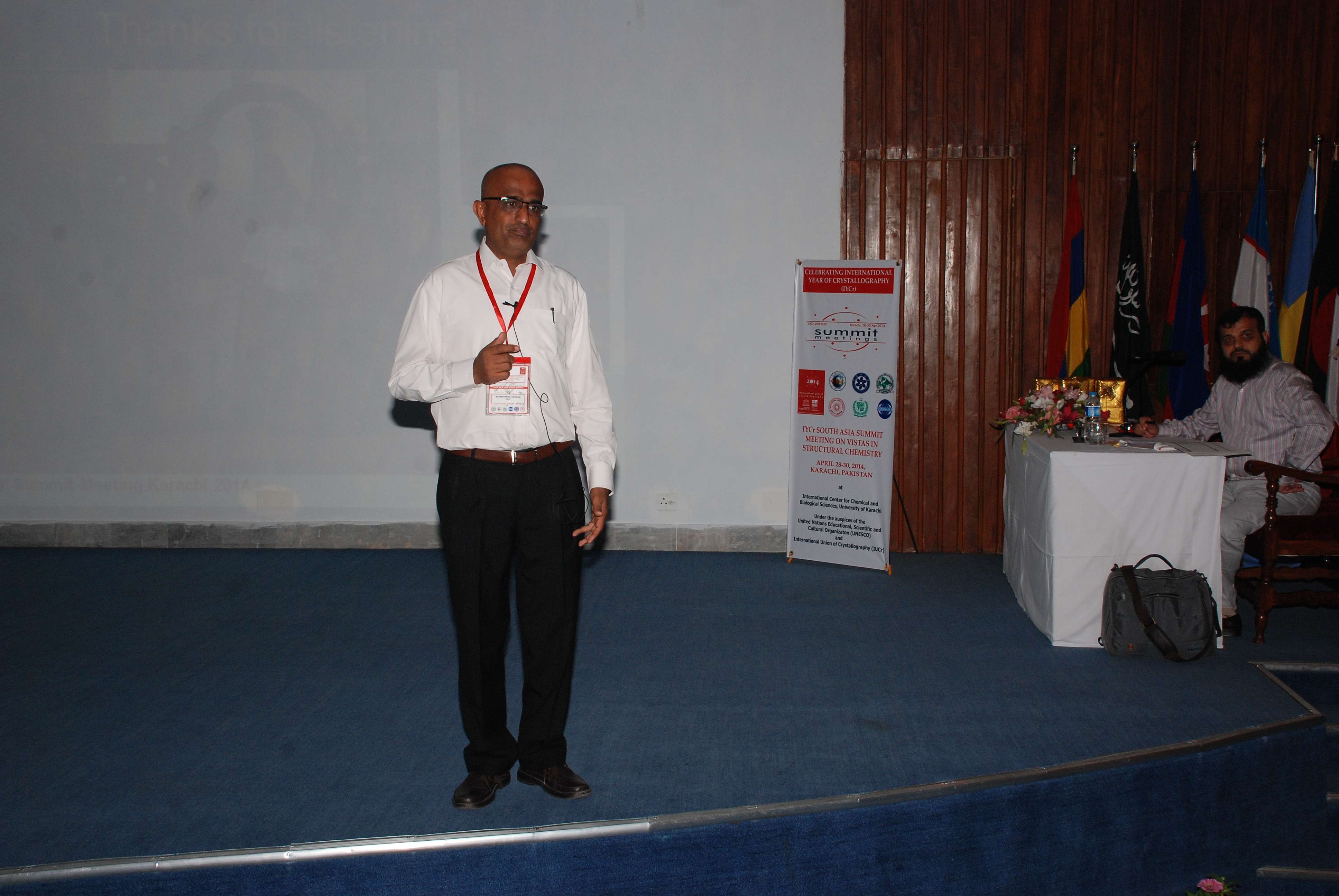 2014: South Asia Summit Meeting on Vistas in structural chemistry: Lectures