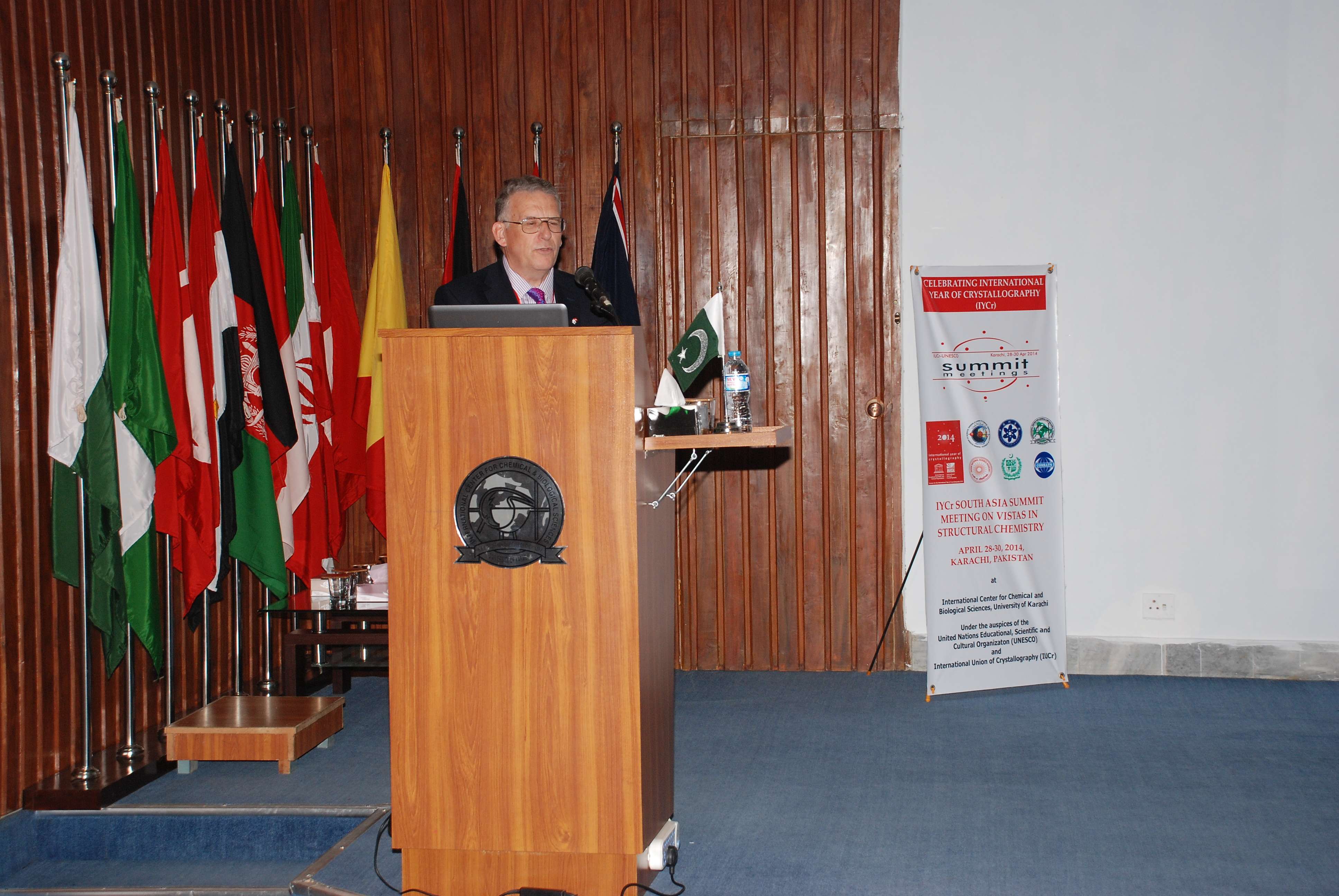 2014: South Asia Summit Meeting on Vistas in structural chemistry: Special session on the IUCr and its journals