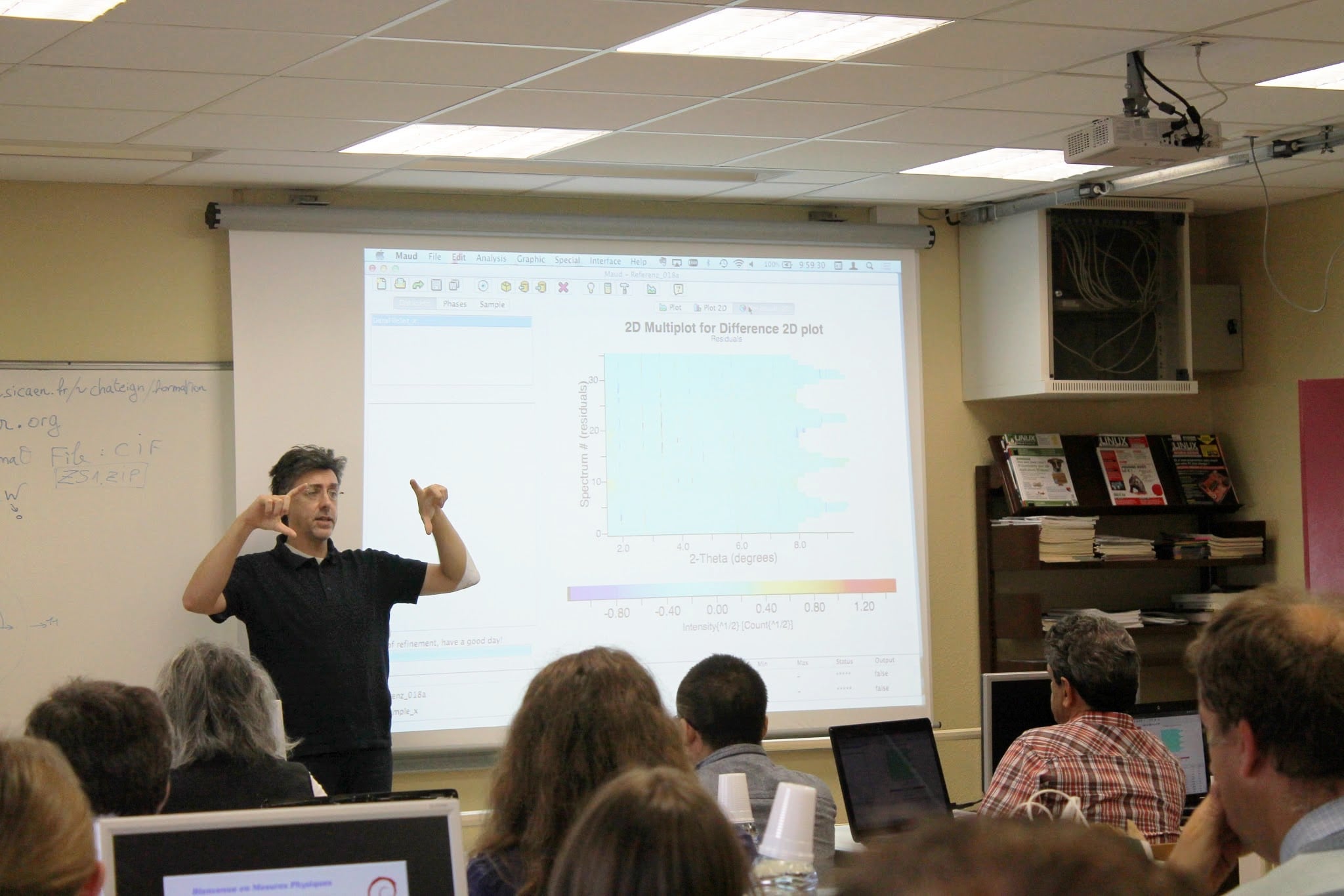 2013: 4th International Workshop on Combined Analysis using X-ray and Neutron Scattering: Classroom session