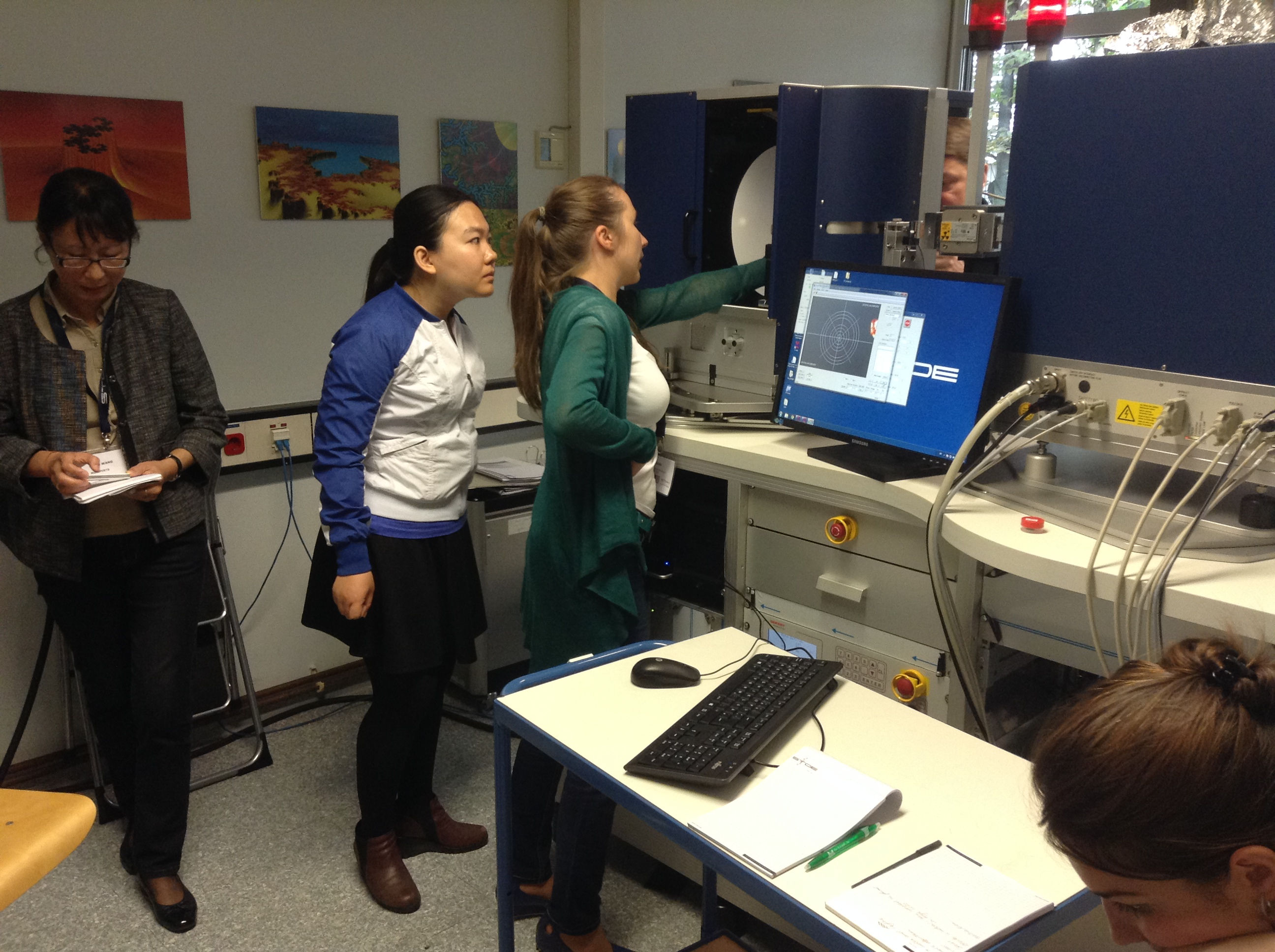 2014: IUCr-UNESCO Open Factory: Laboratory
