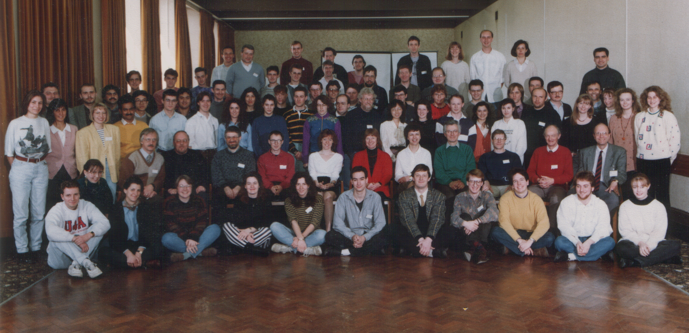 1993: BCA Intensive Course in X-ray Structure Analysis: Participants