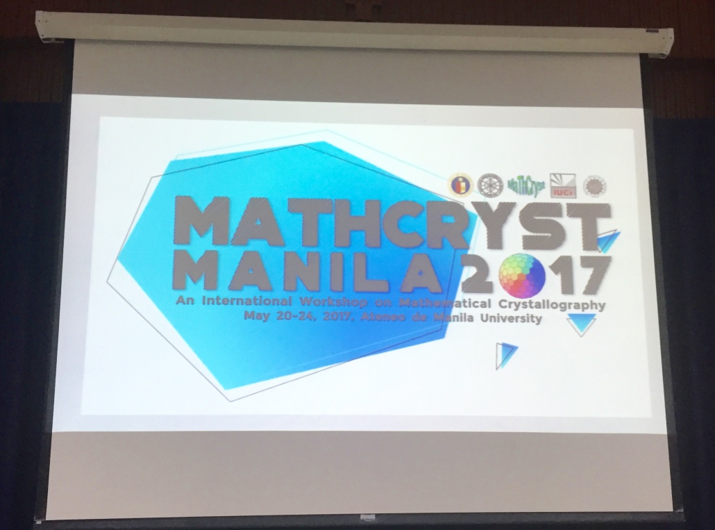 2017: Second Manila International Workshop on Mathematical Crystallography: Opening ceremony