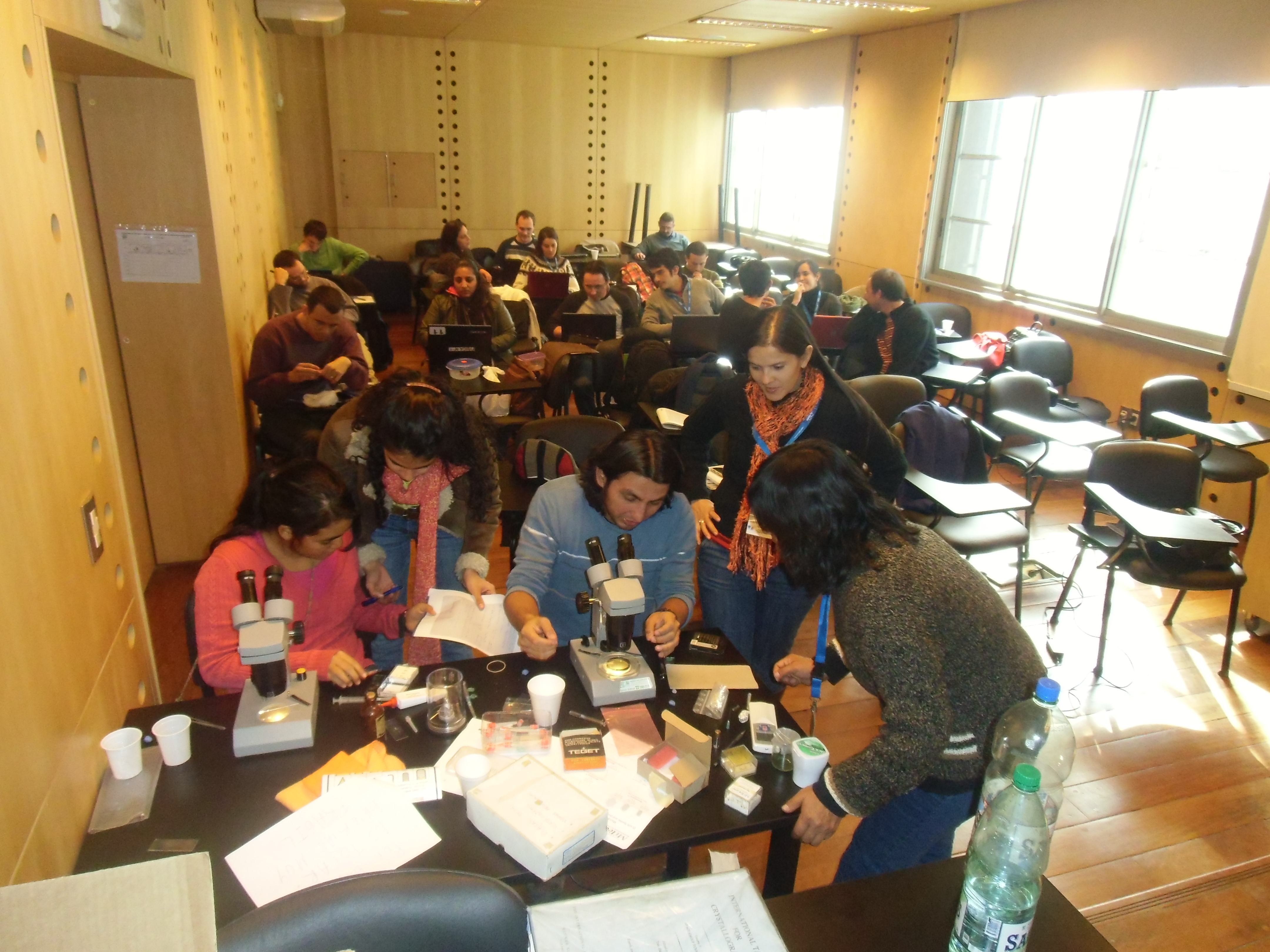 2014: IUCr-UNESCO Open Lab: Hands-on session