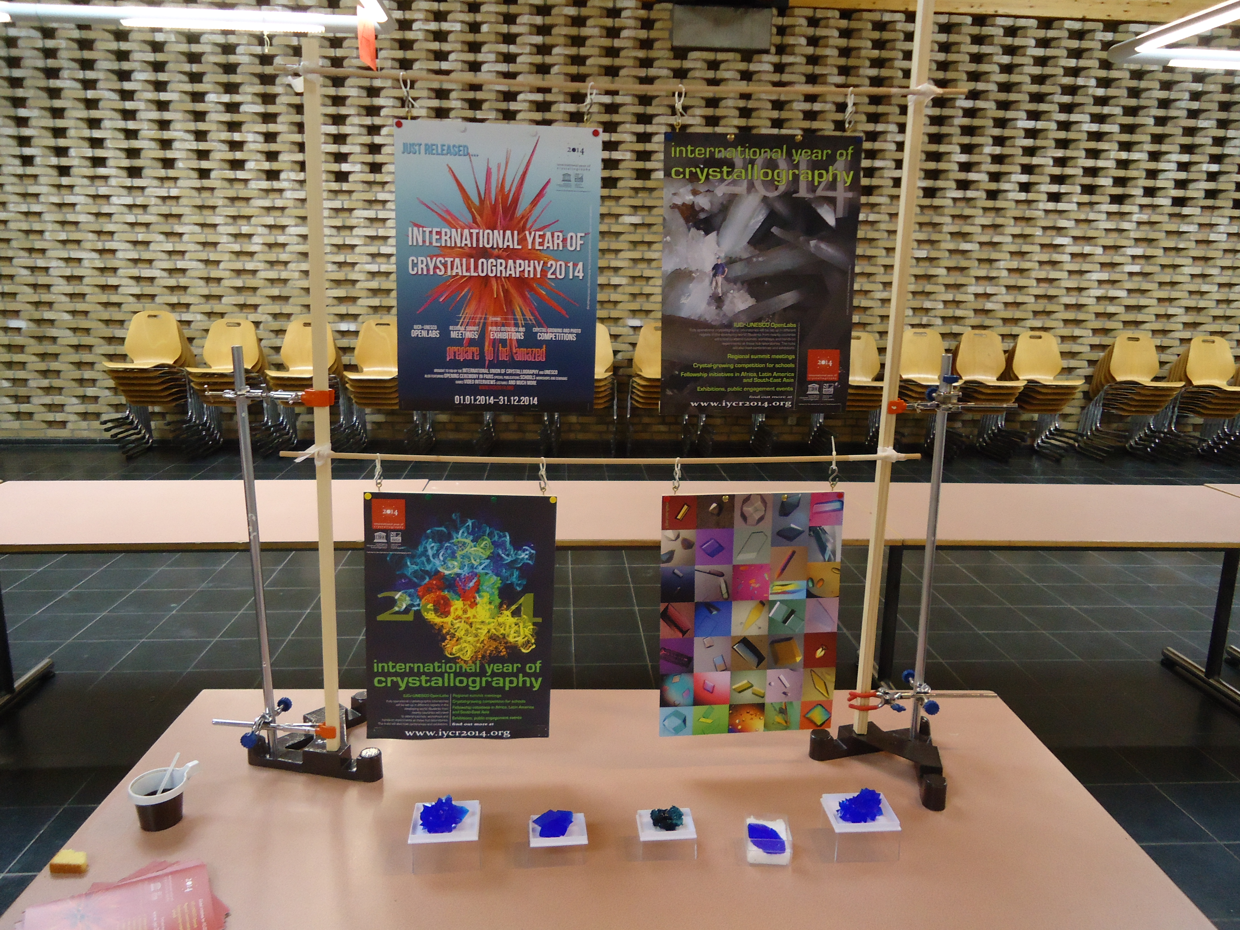 2014: Science on Stage: Displays