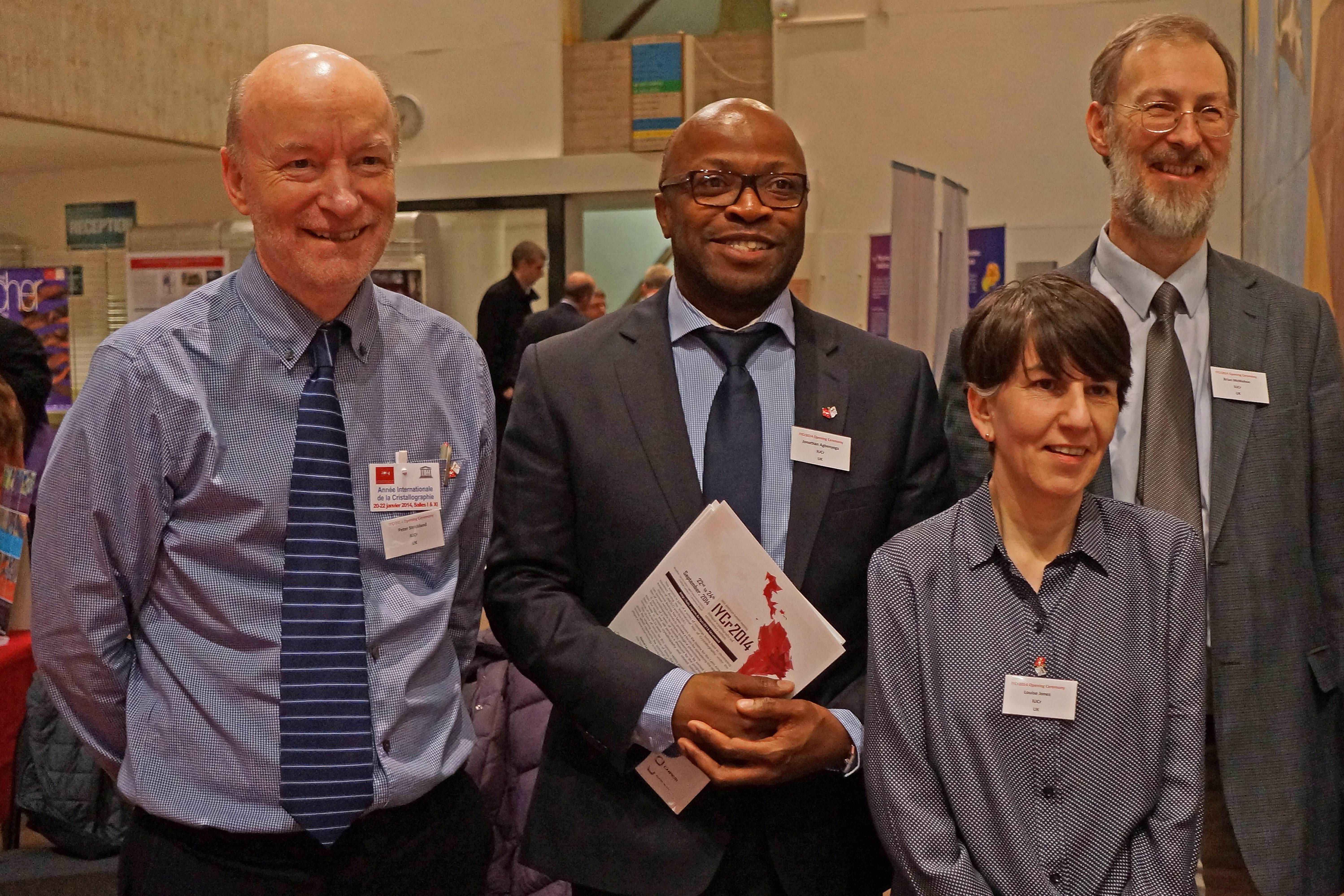 2014: Opening Ceremony of the International Year of Crystallography: Exhibition and public space