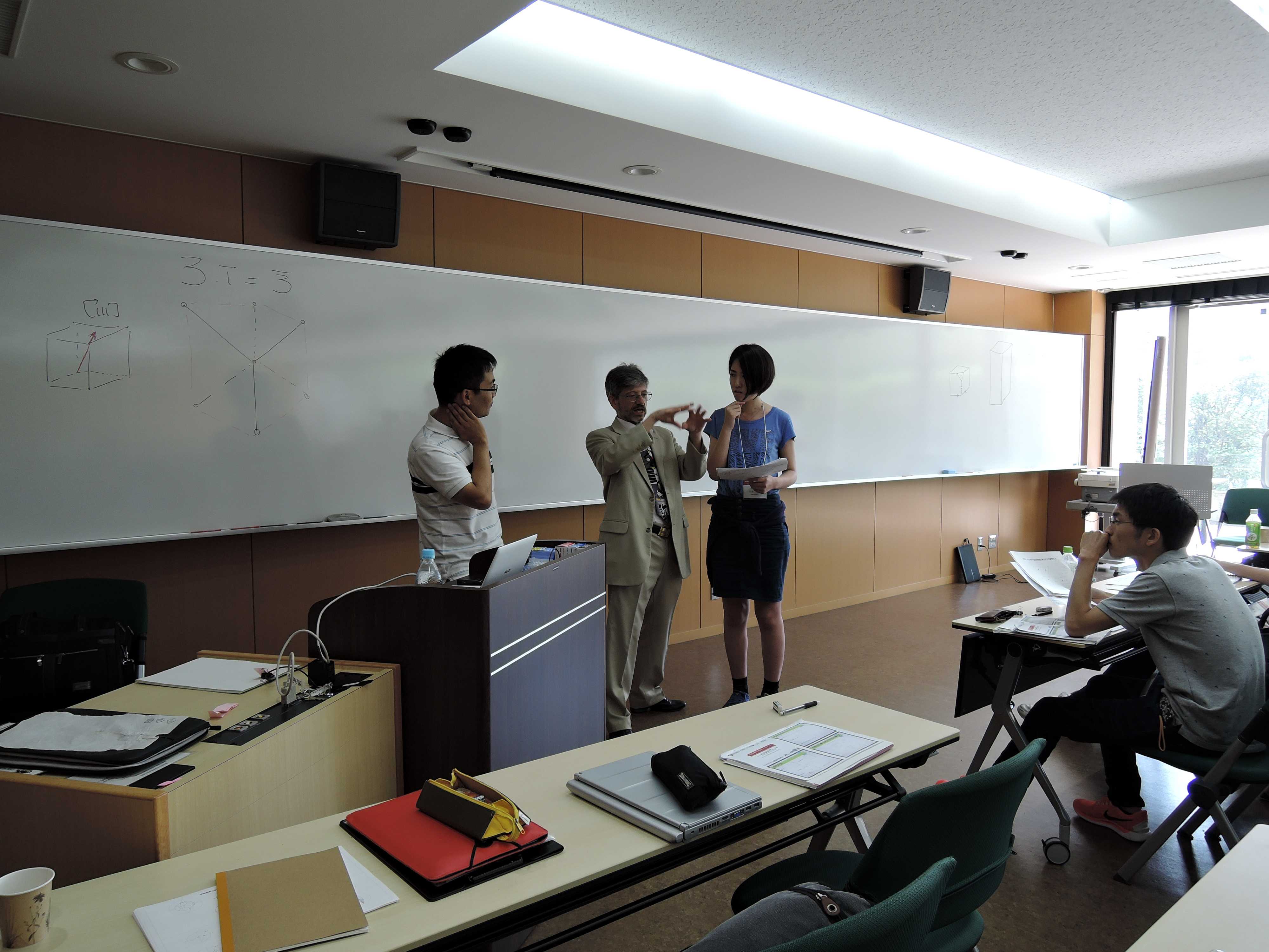 2015: Training Course on Symmetry and Group Theory: Participants