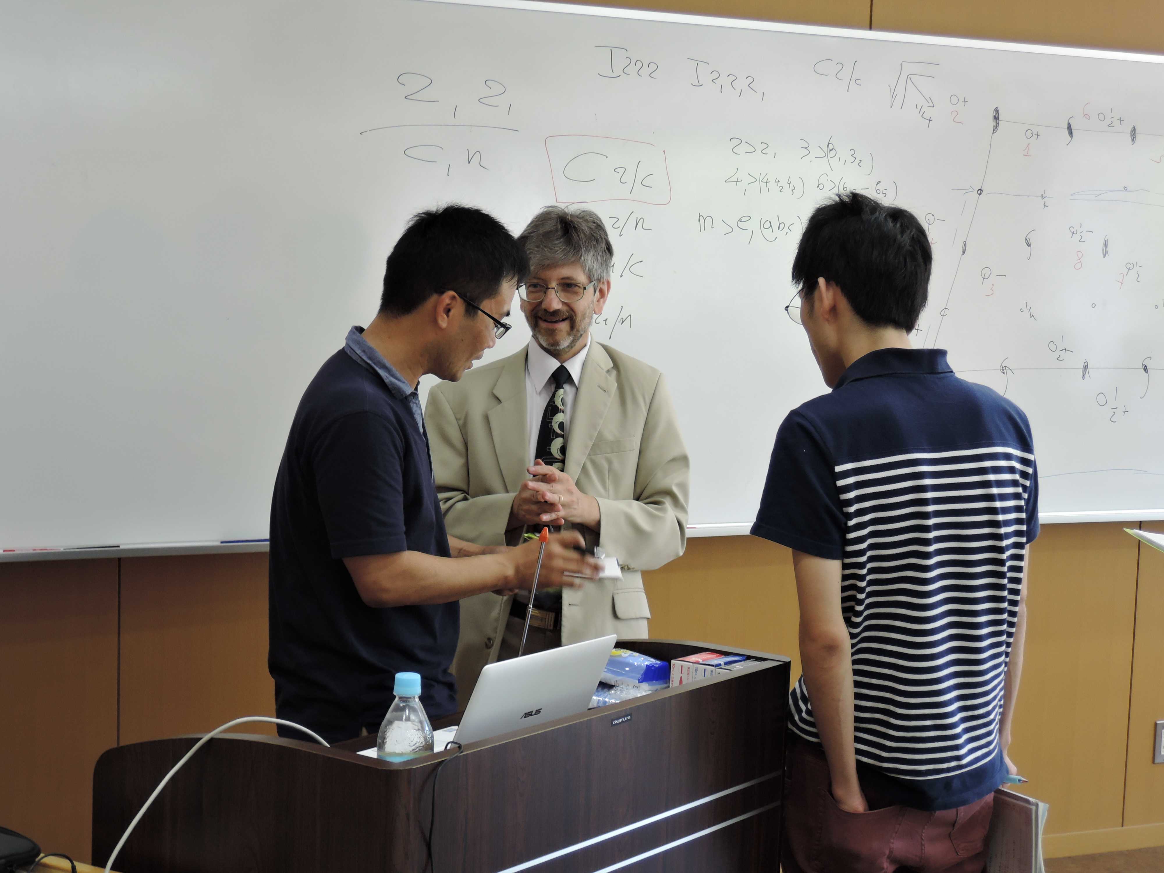 2015: Training Course on Symmetry and Group Theory: Participants