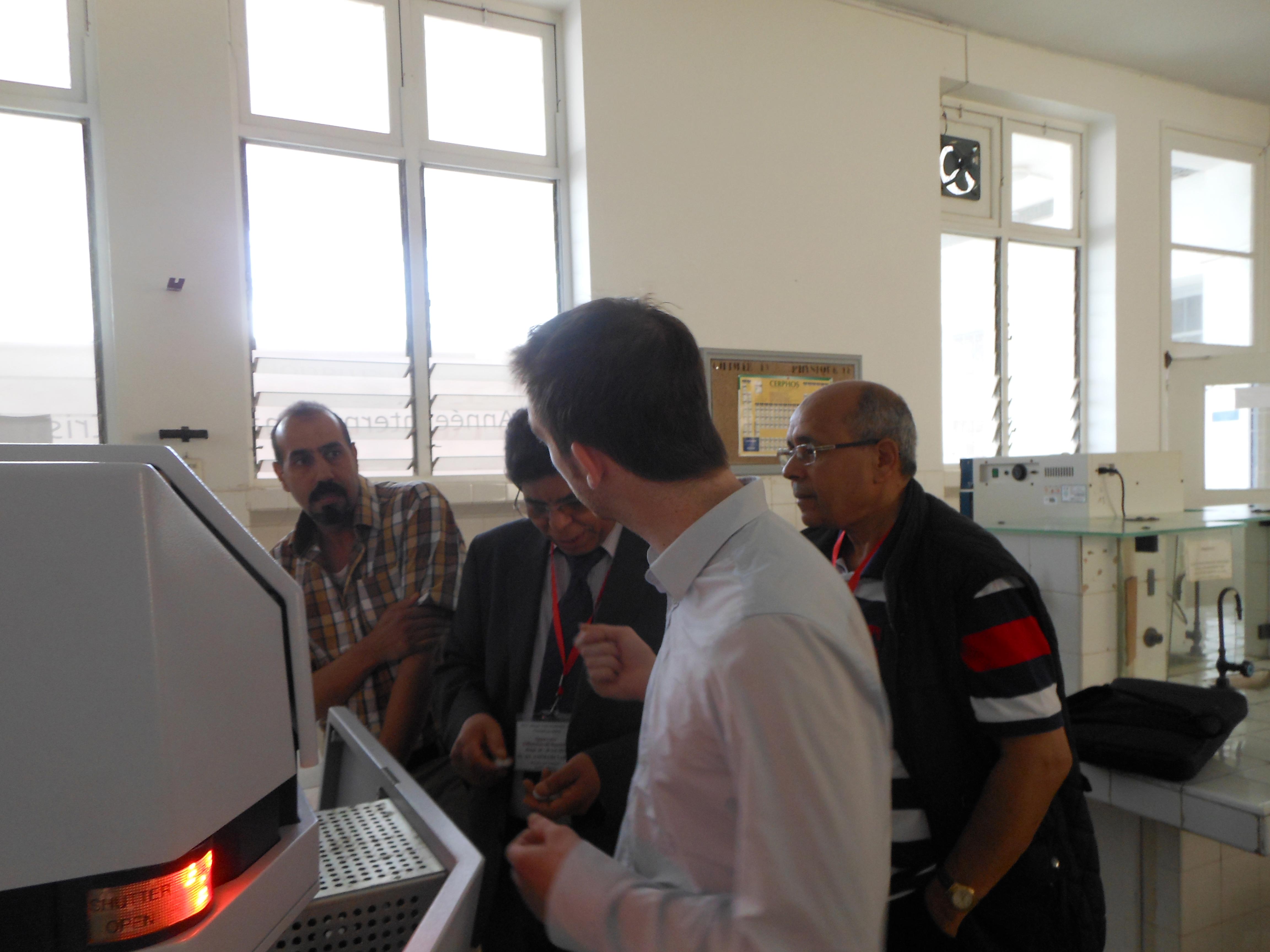 2014: IUCr-UNESCO Open Lab: Travelling Laboratory Rabat