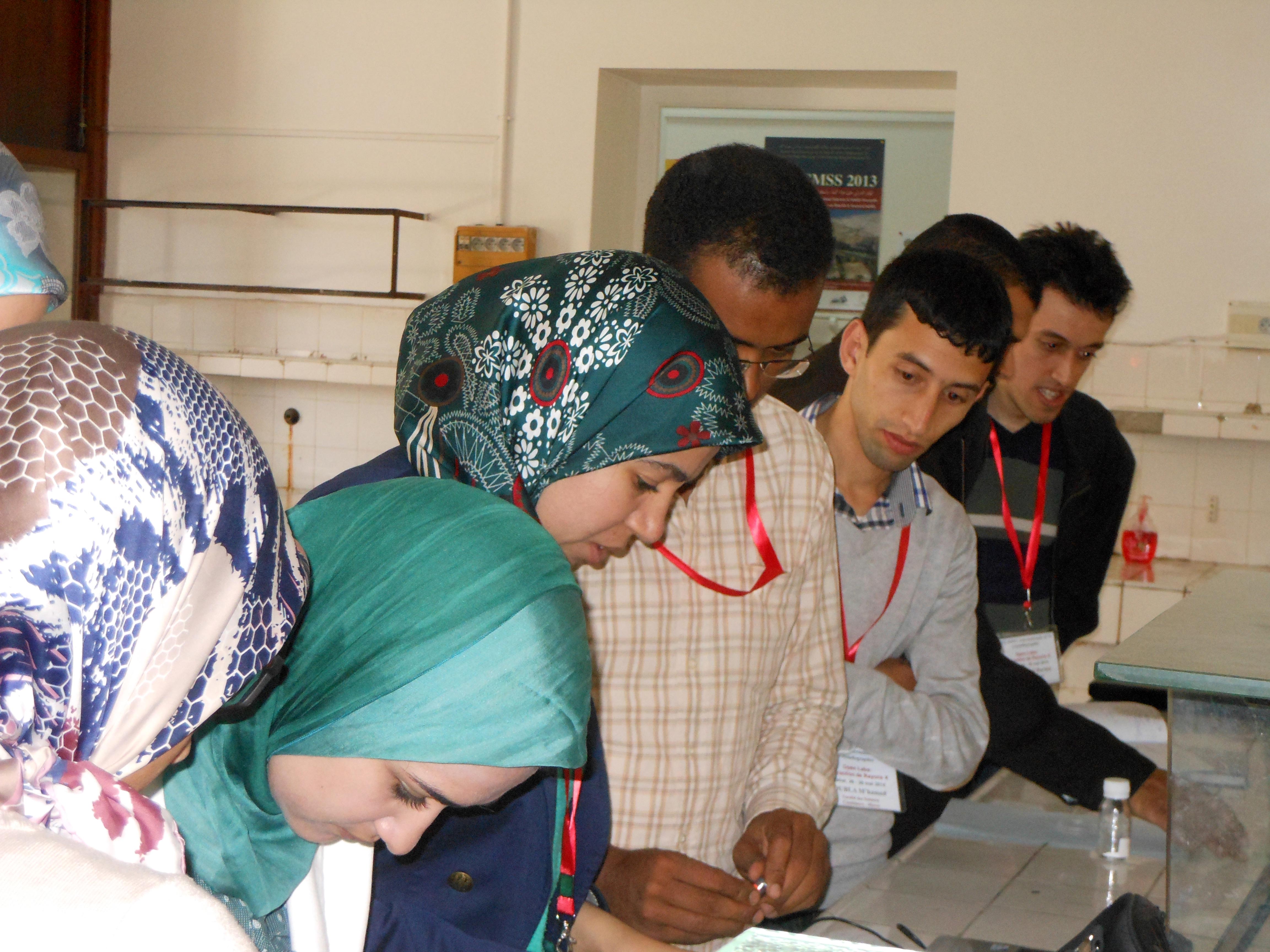 2014: IUCr-UNESCO Open Lab: Travelling Laboratory Rabat