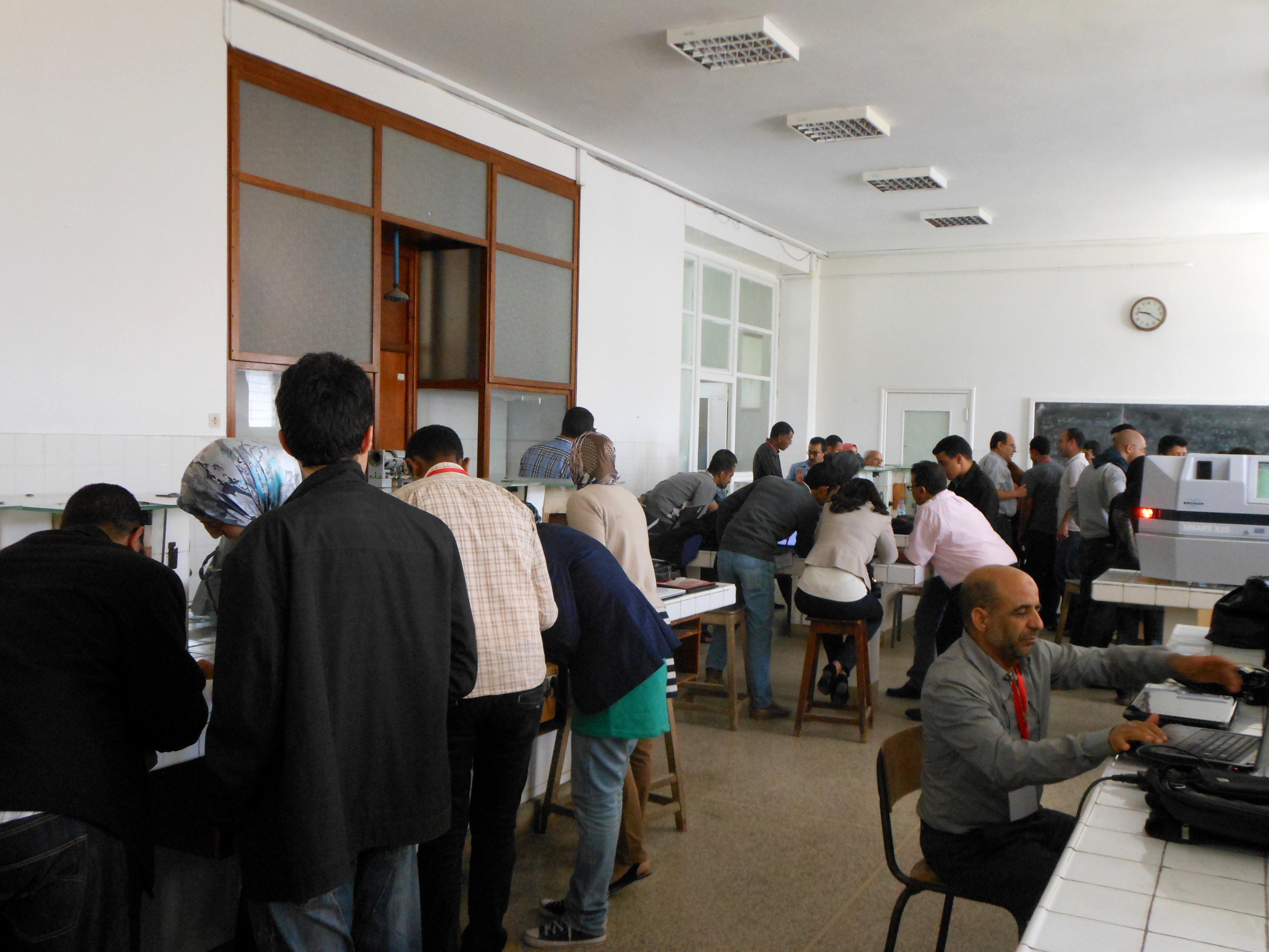2014: IUCr-UNESCO Open Lab: Travelling Laboratory Rabat