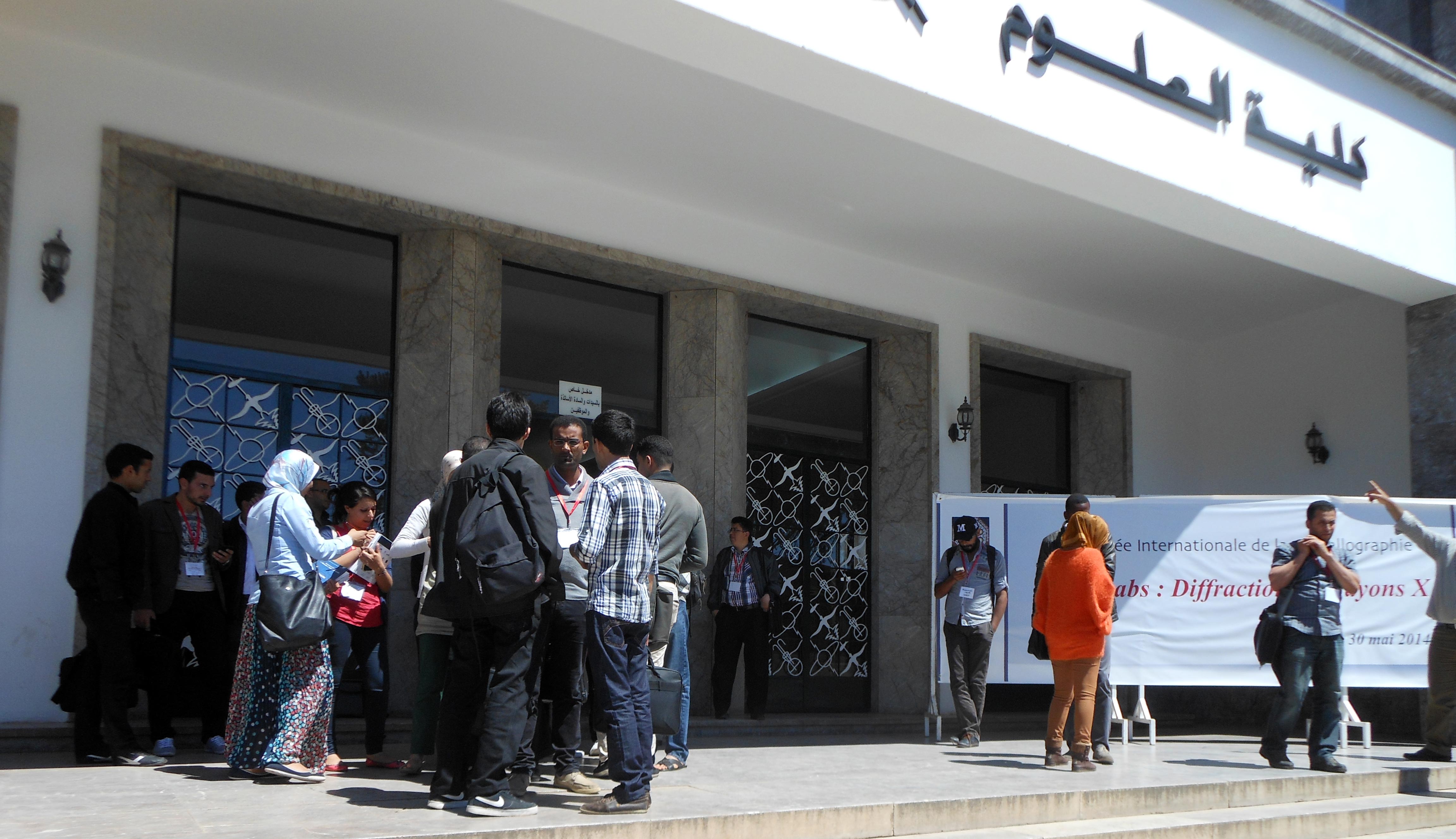 2014: IUCr-UNESCO Open Lab: Travelling Laboratory Rabat
