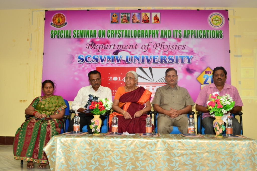 2014: Special seminar on Crystallography and its Applications: Participants