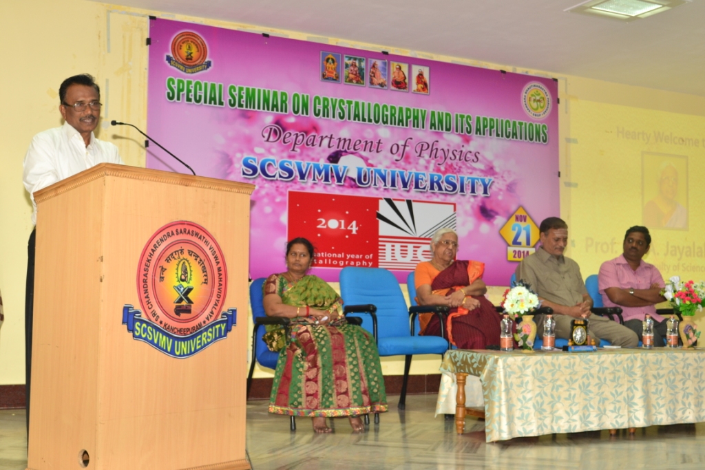 2014: Special seminar on Crystallography and its Applications: Participants