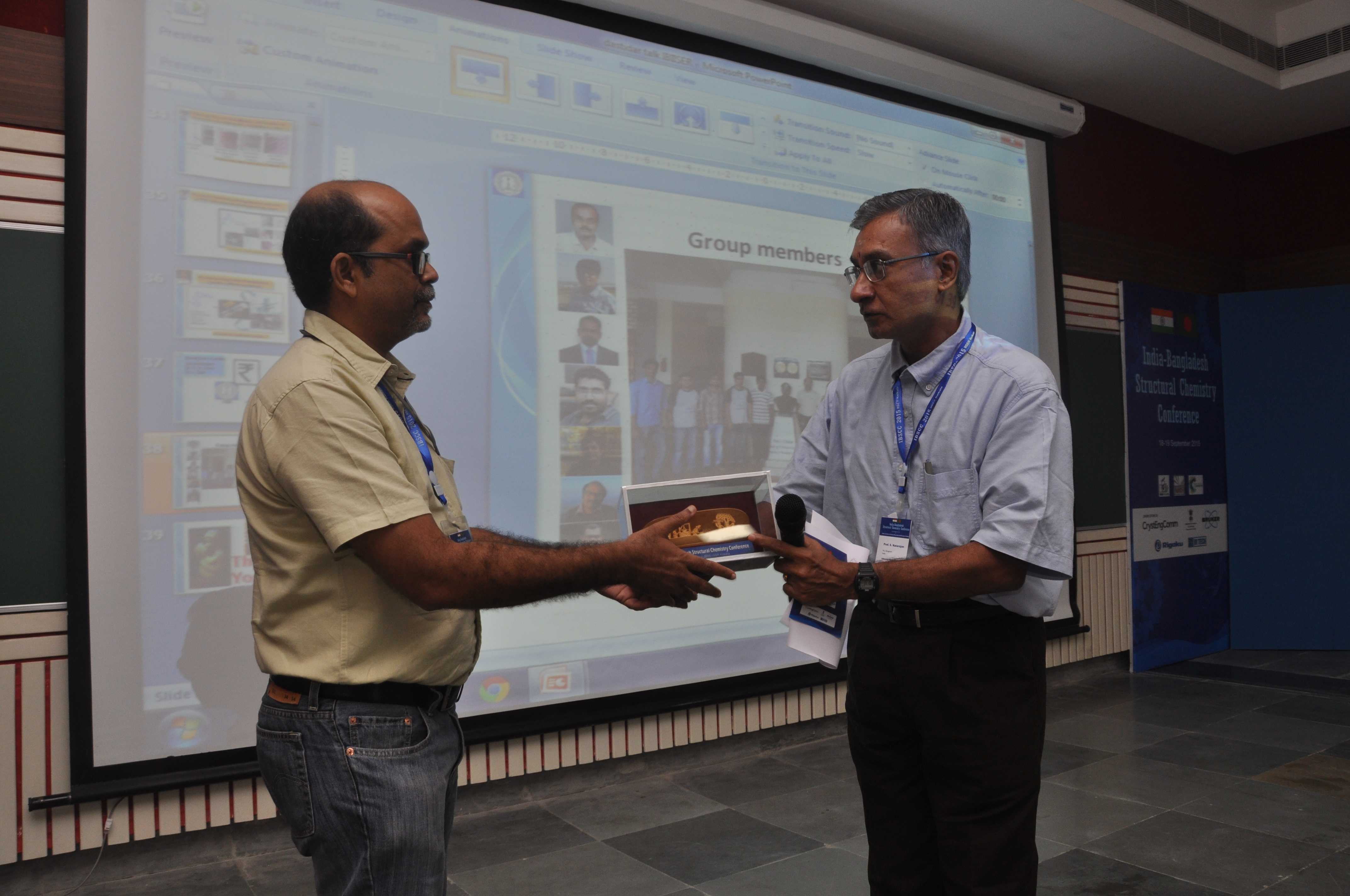 2015: India-Bangladesh Structural Chemistry Conference 2015: Lecture