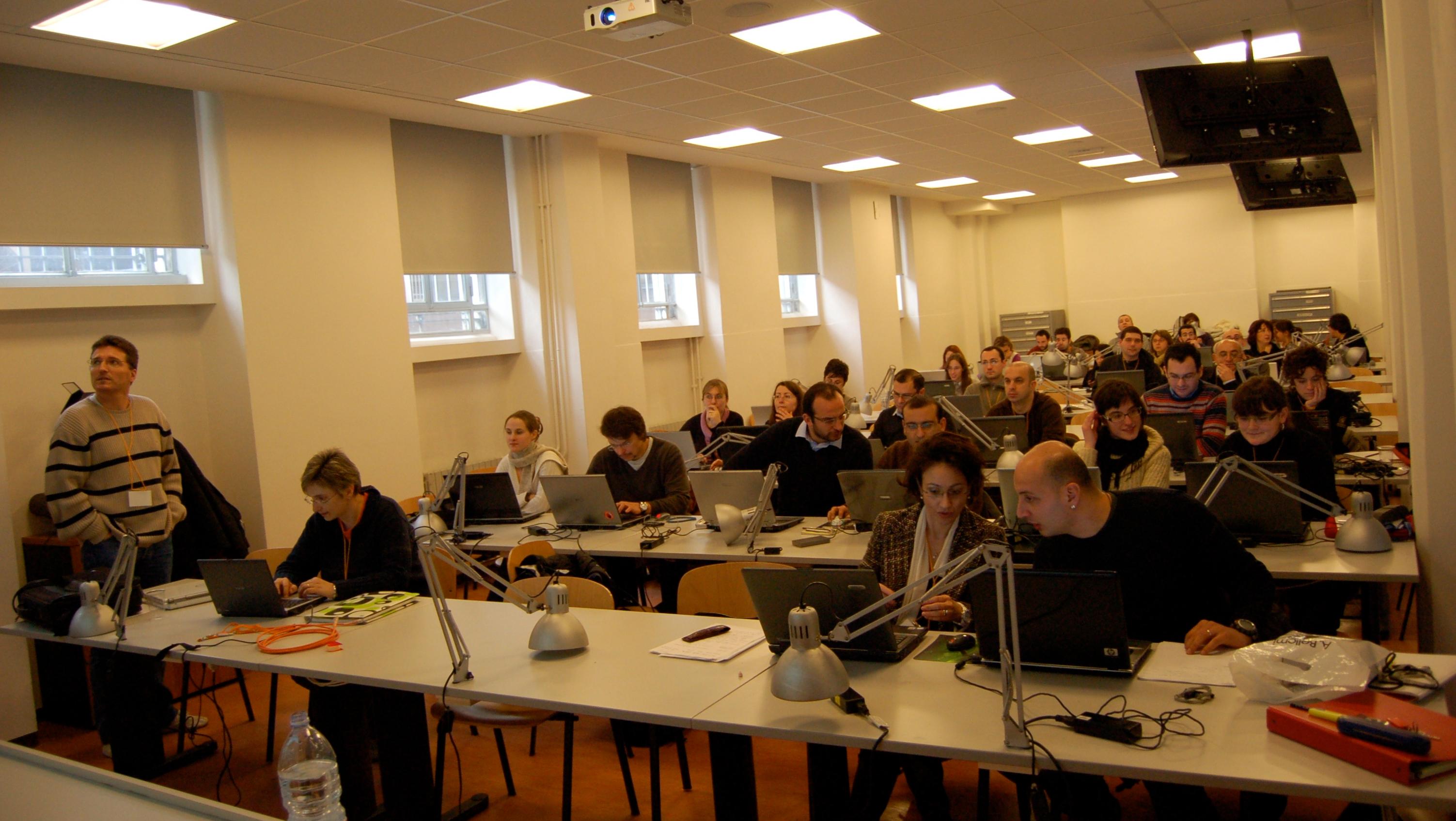 2009: Workshop on Combined Analysis (Texture and Rietveld) for Geologists: Classroom session