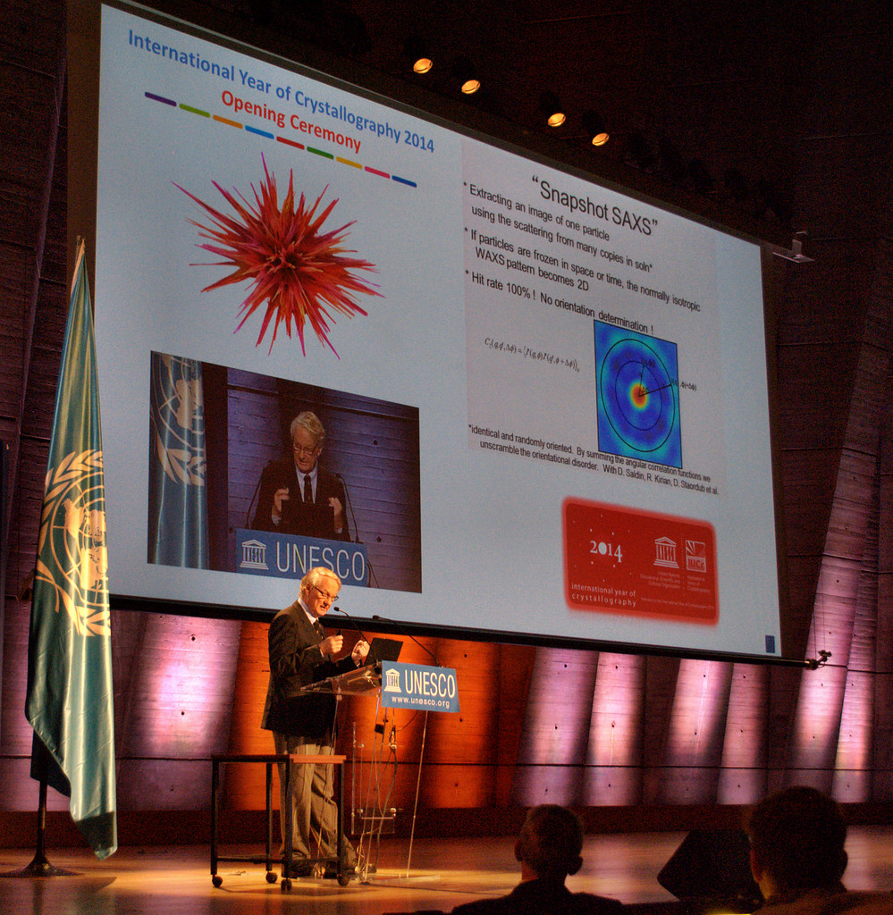 2014: Opening Ceremony of the International Year of Crystallography: Crystallography for Society and the Future