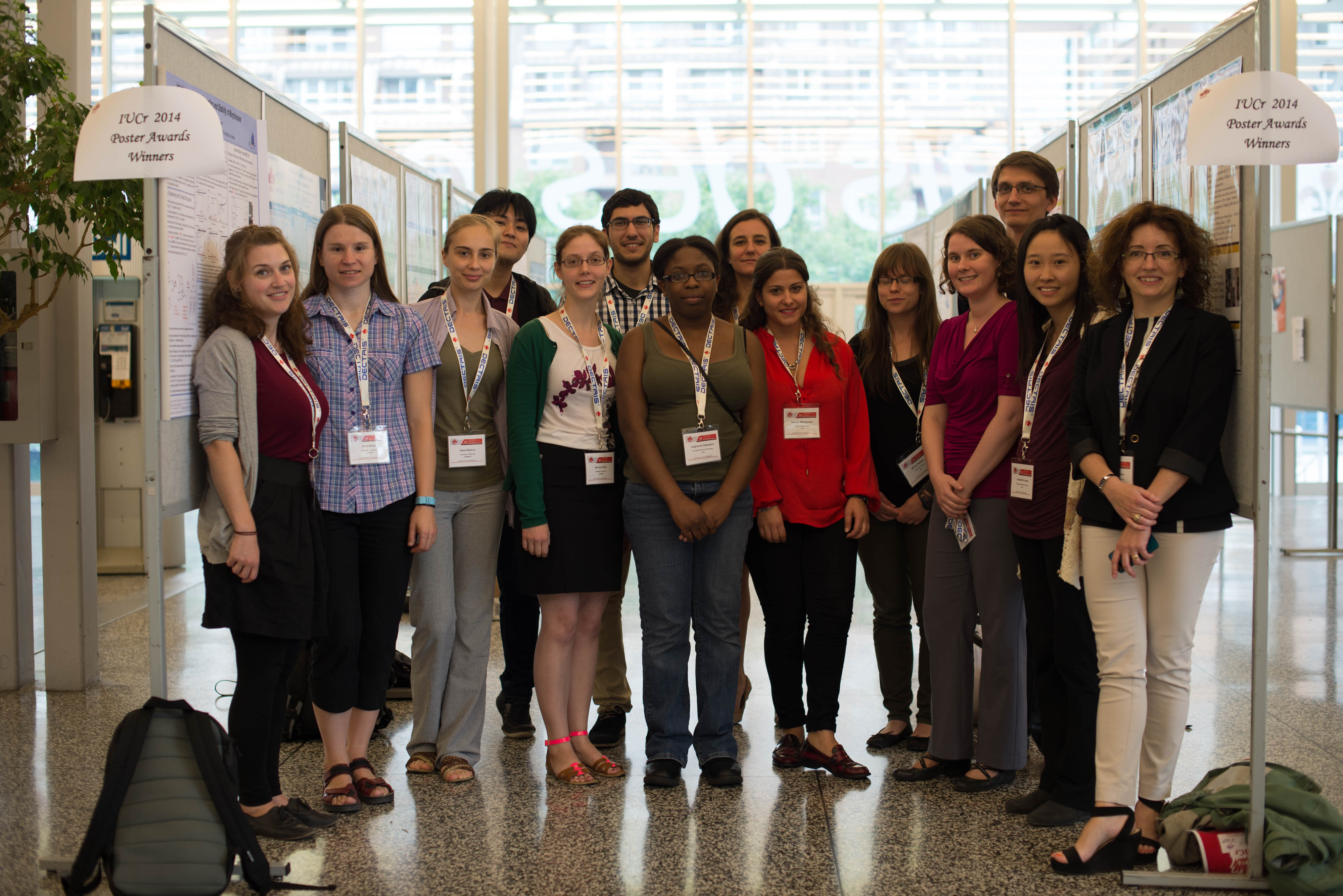 2014: IUCr Congress and General Assembly: Poster Awards