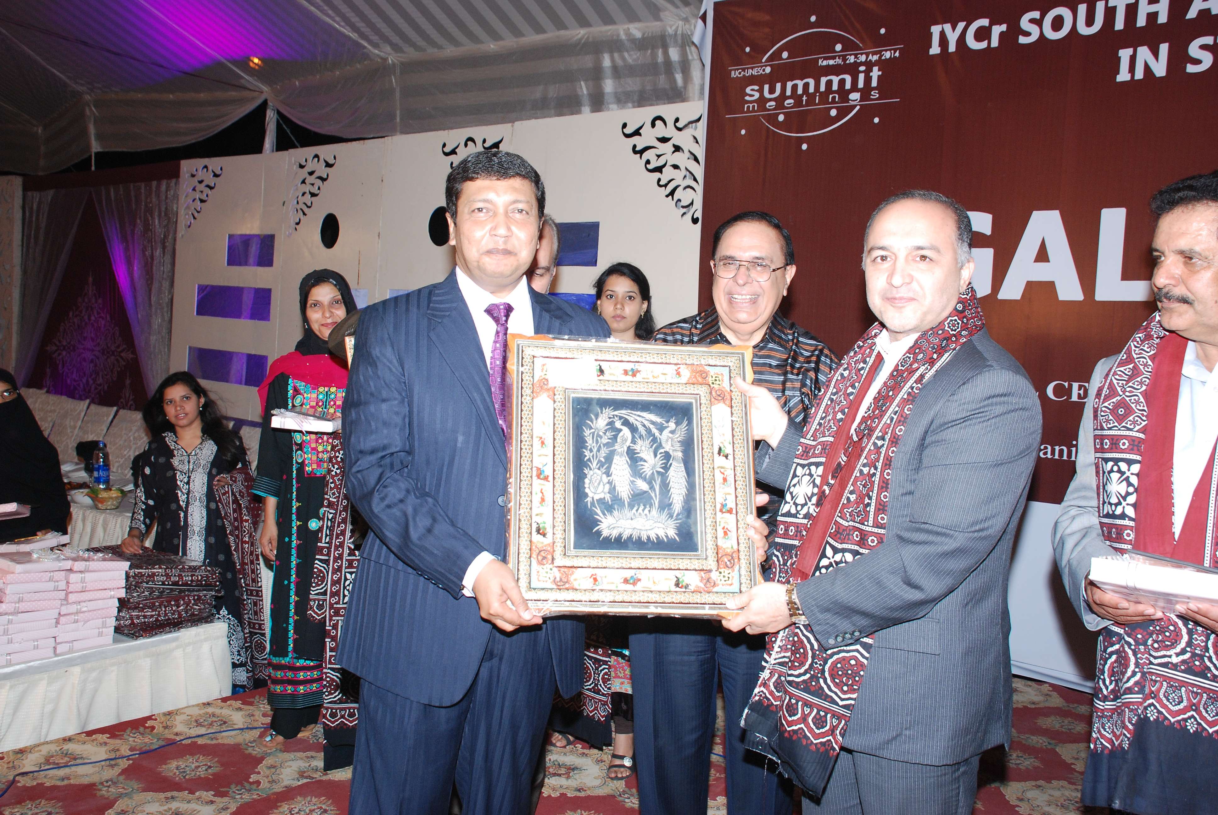 2014: South Asia Summit Meeting on Vistas in structural chemistry: Gala Dinner