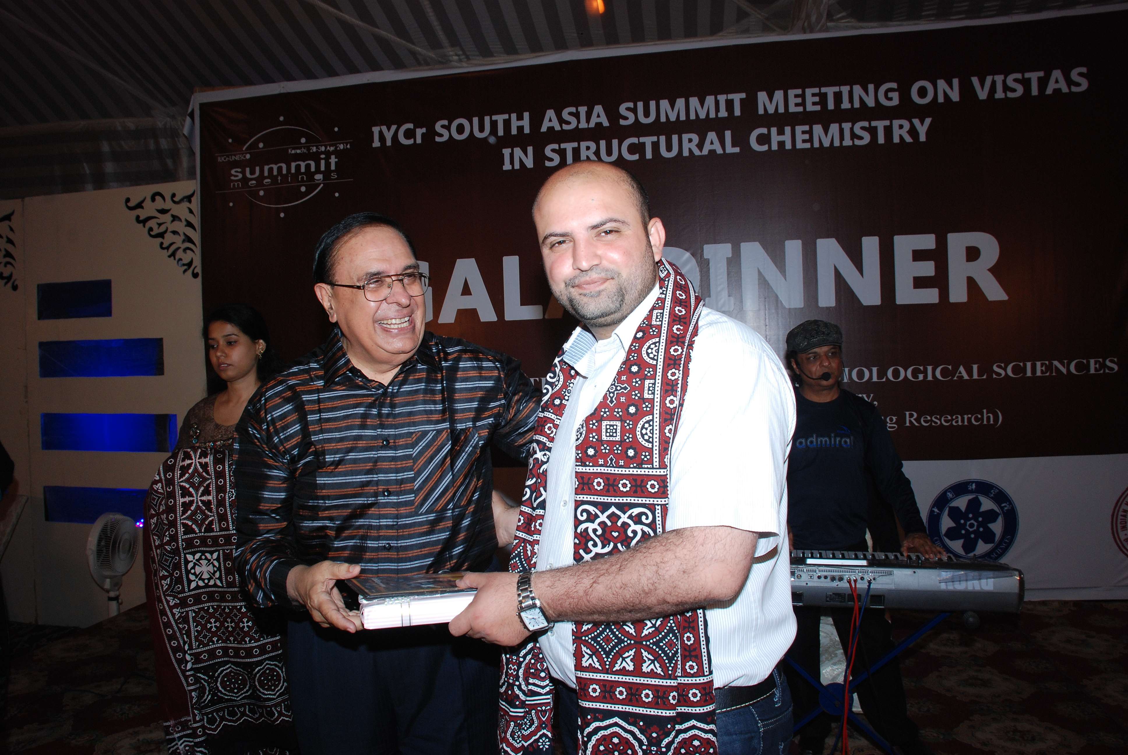 2014: South Asia Summit Meeting on Vistas in structural chemistry: Gala Dinner