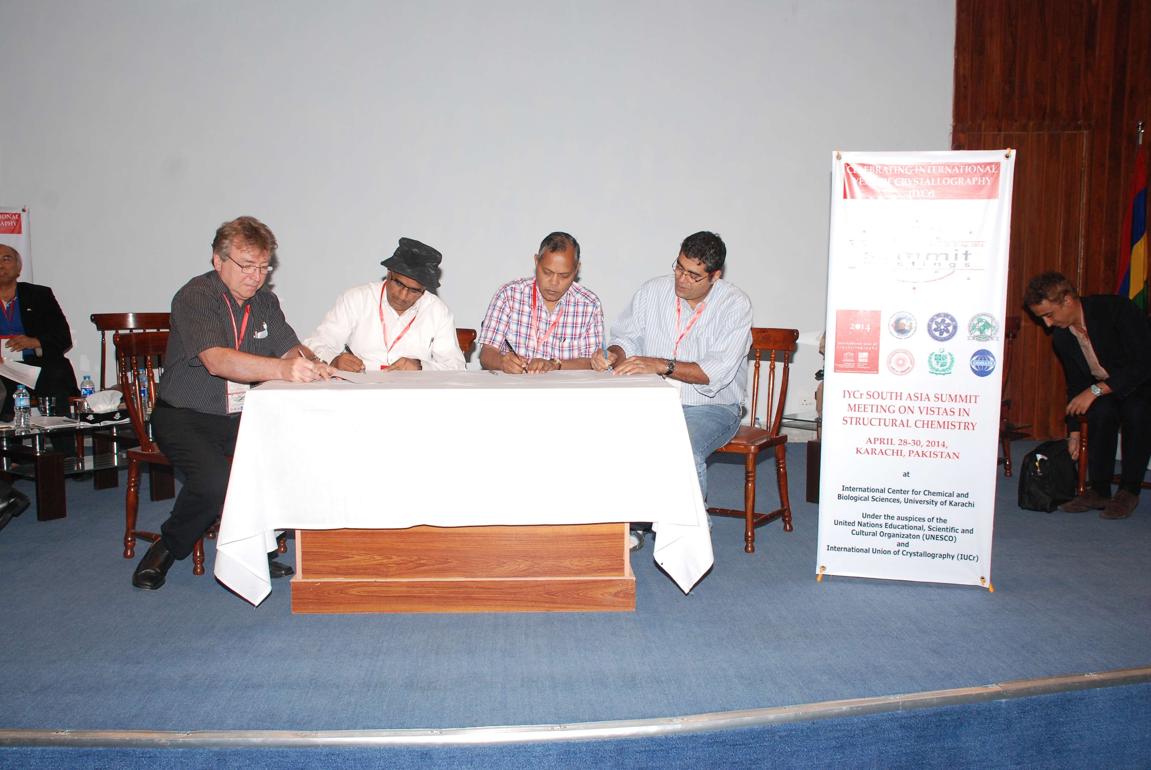 2014: South Asia Summit Meeting on Vistas in structural chemistry: Summit Declaration