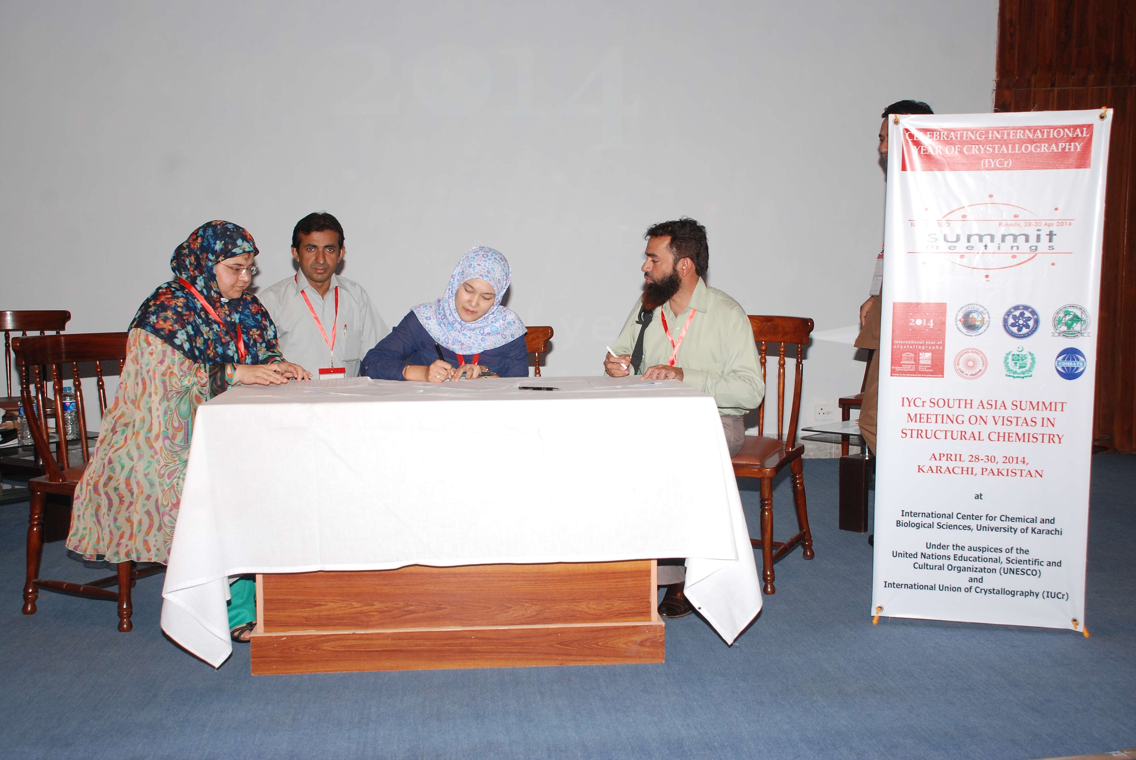 2014: South Asia Summit Meeting on Vistas in structural chemistry: Summit Declaration