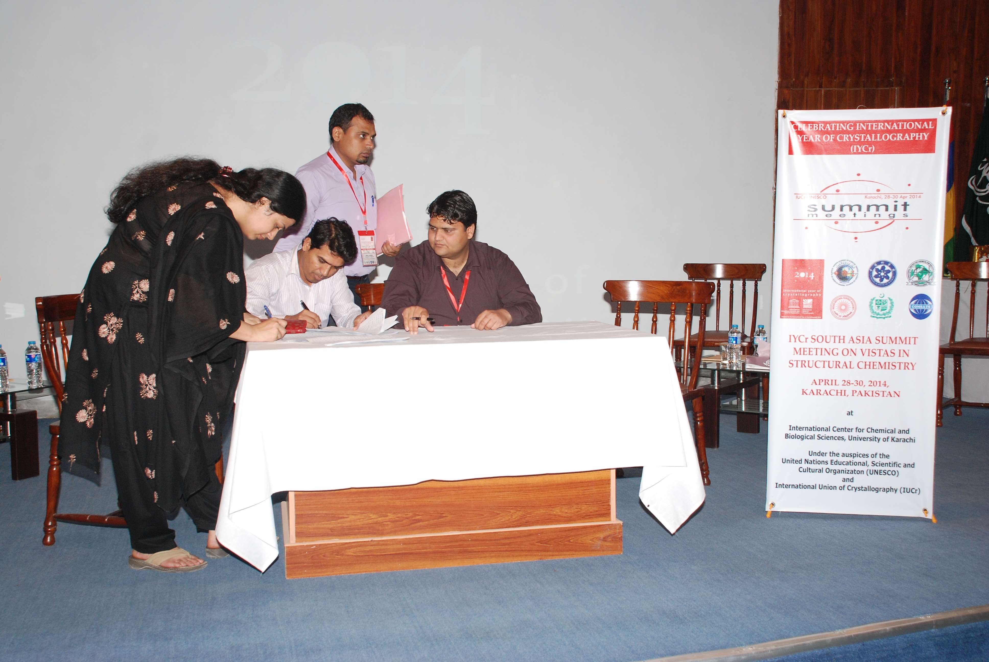 2014: South Asia Summit Meeting on Vistas in structural chemistry: Summit Declaration