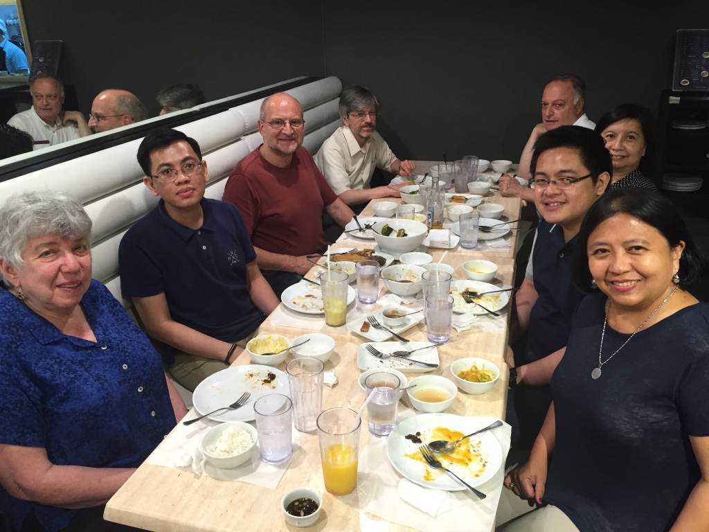 2017: Second Manila International Workshop on Mathematical Crystallography: Dinner