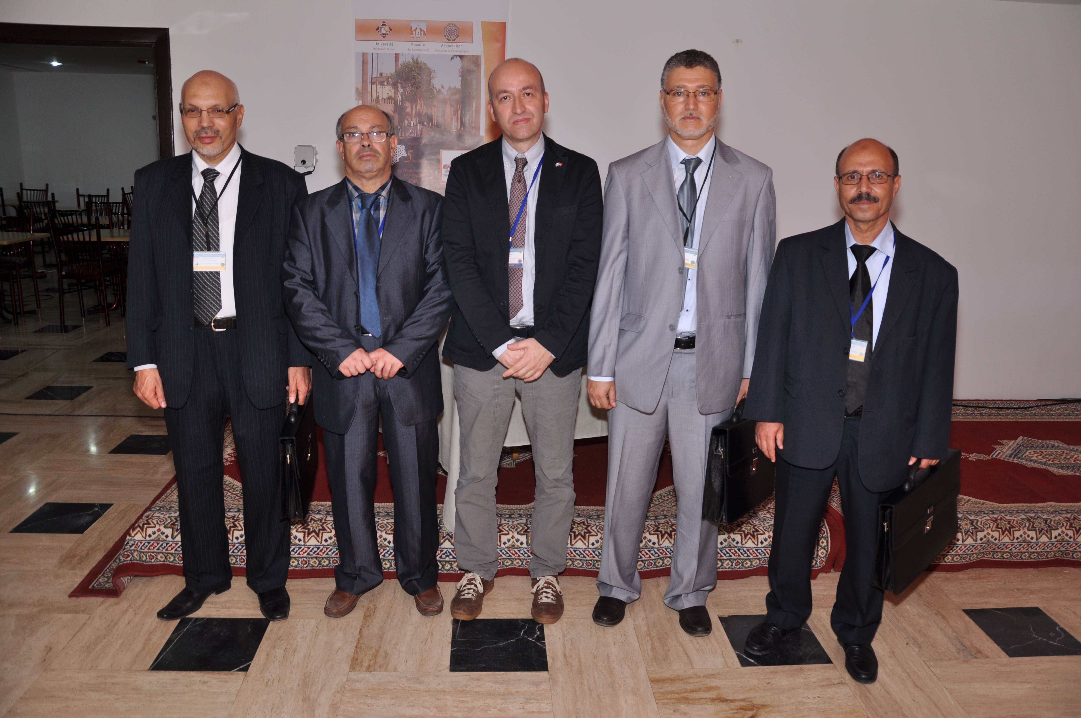 2013: 5th Moroccan School of Crystallography: Opening ceremony