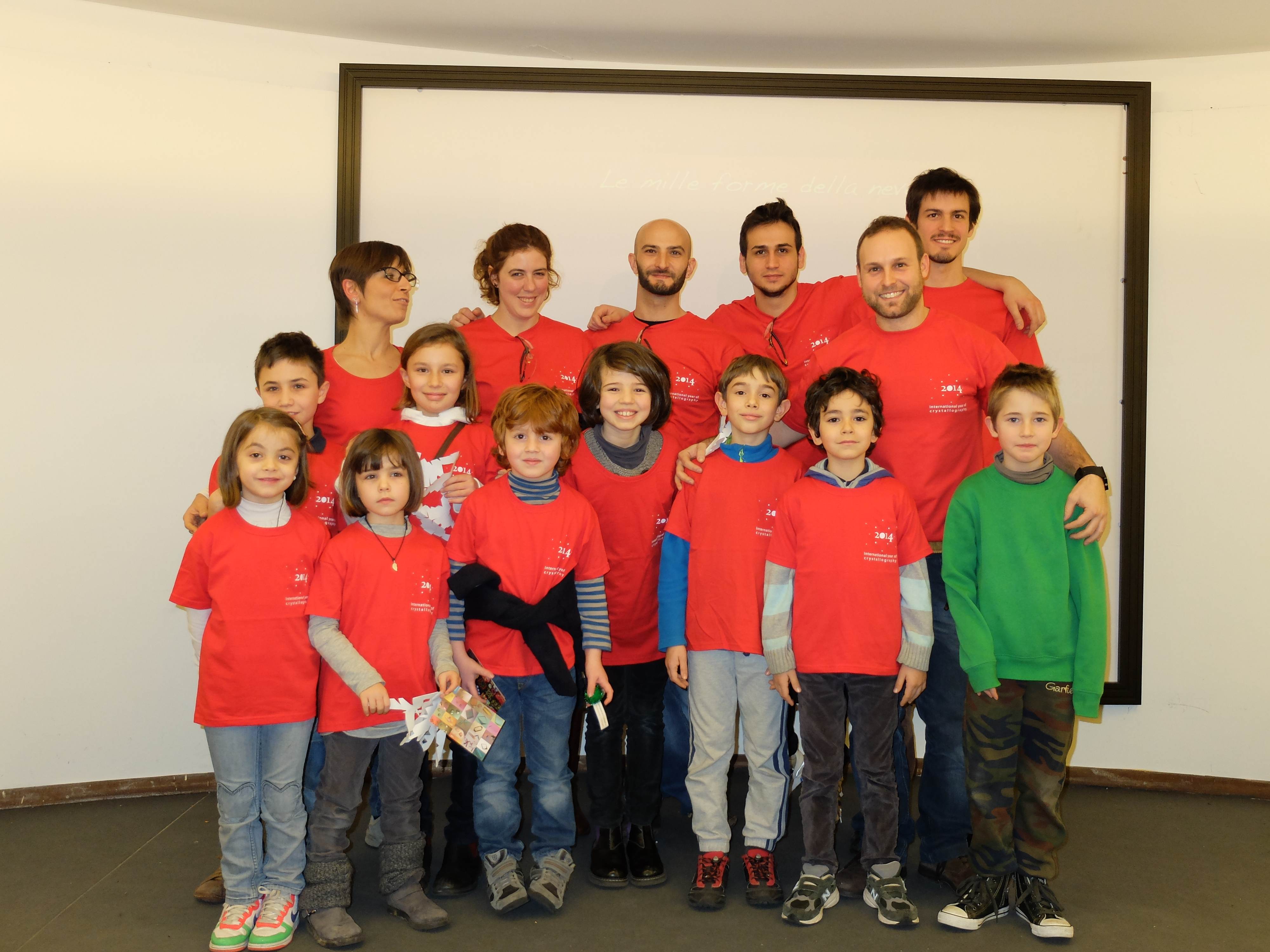 2014: Bologna - workshop for schoolchildren: Hands-on participation