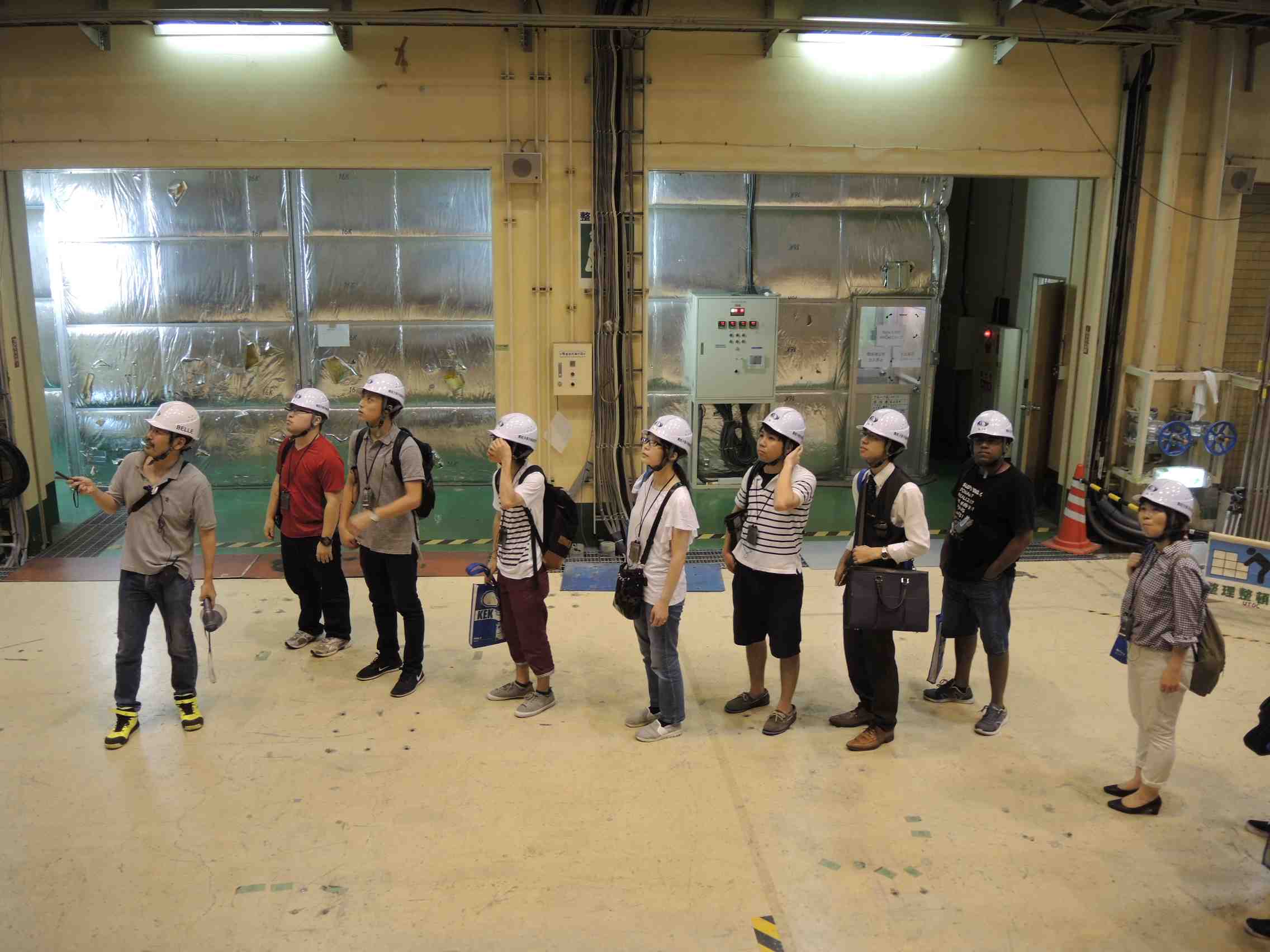 2017: Training Course on Symmetry and Group Theory: Visit to Photon Factory