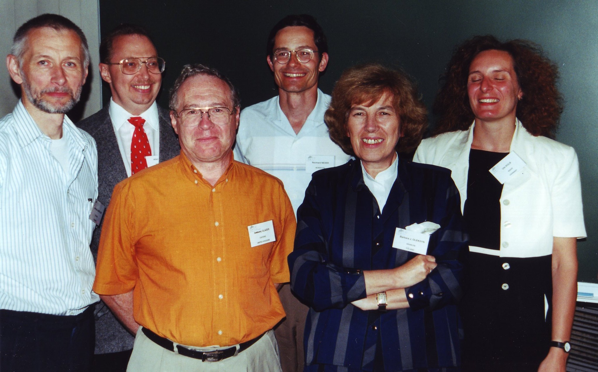 2000: European Crystallography Meeting: Microsymposia