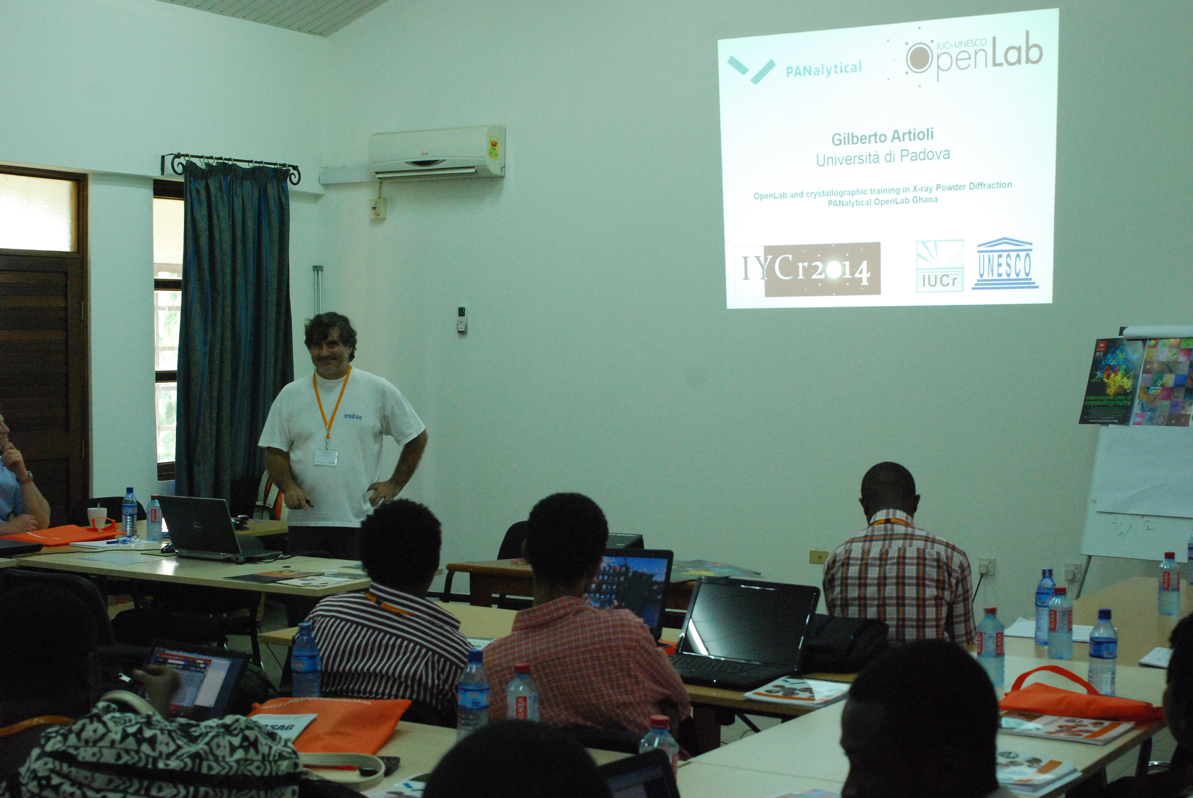 2014:IUCr-UNESCO Open Lab: Classroom session