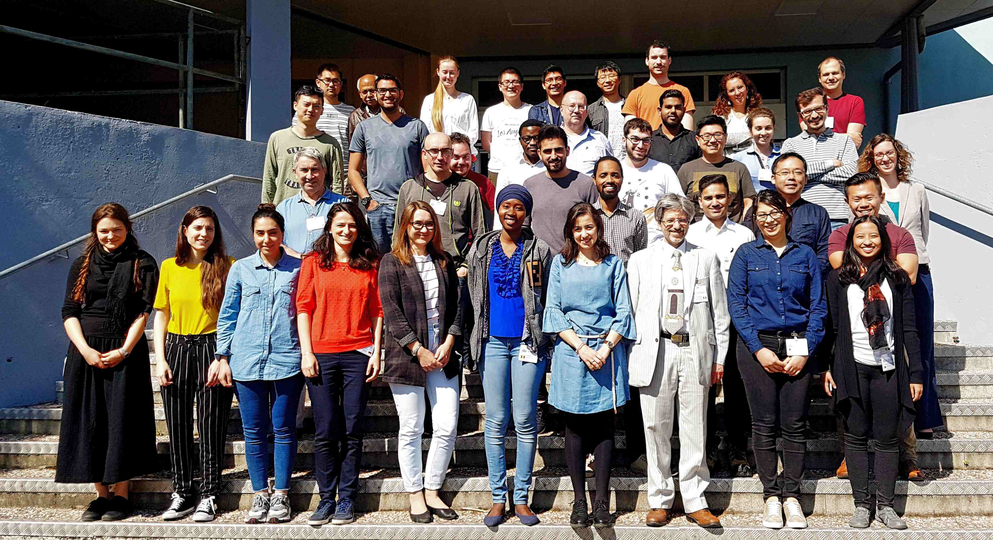 2019: MaThCryst Summer School on Mathematical Crystallography: Group photo