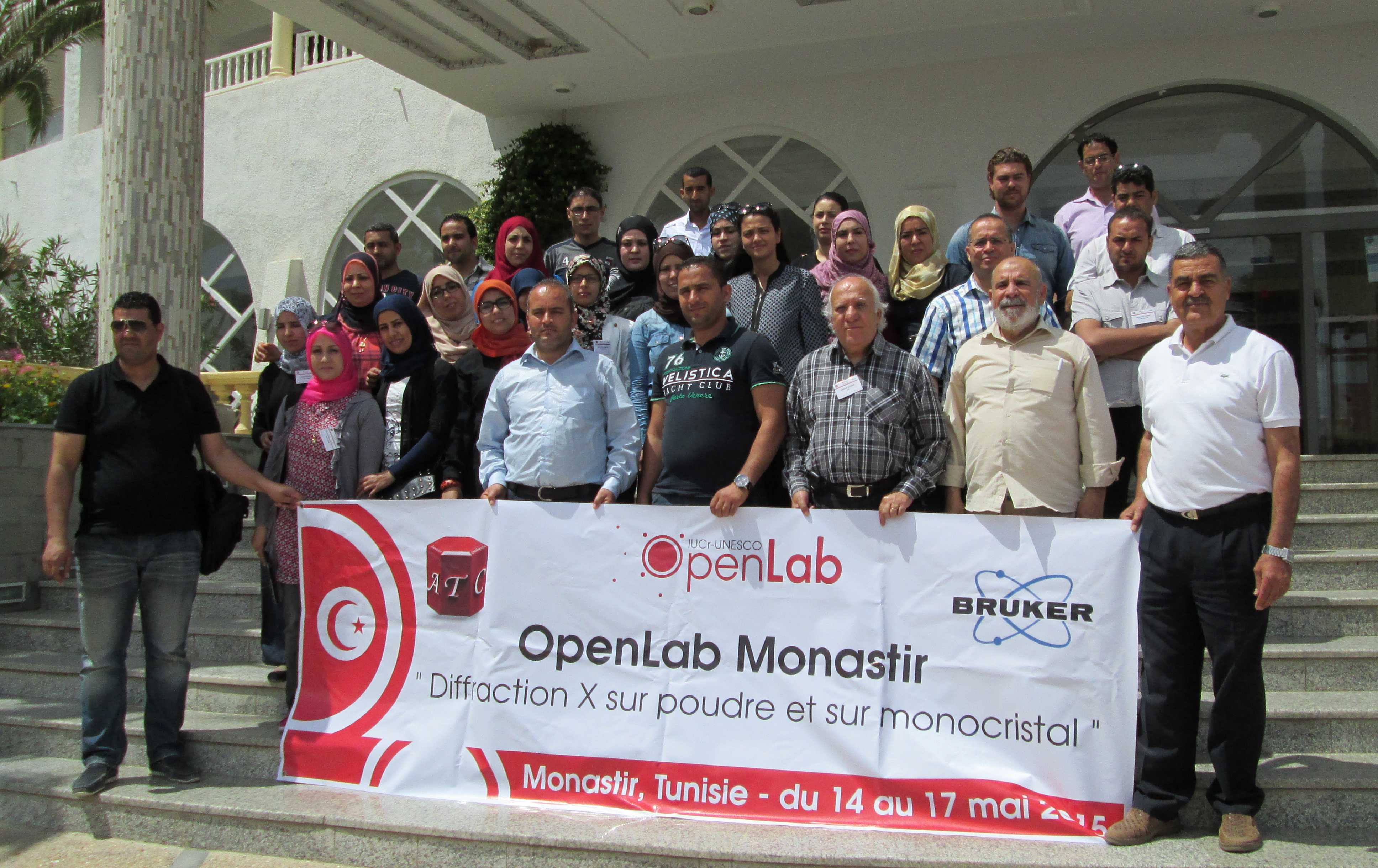 2015: IUCr-UNESCO Open Lab: Travelling Laboratory Monastir