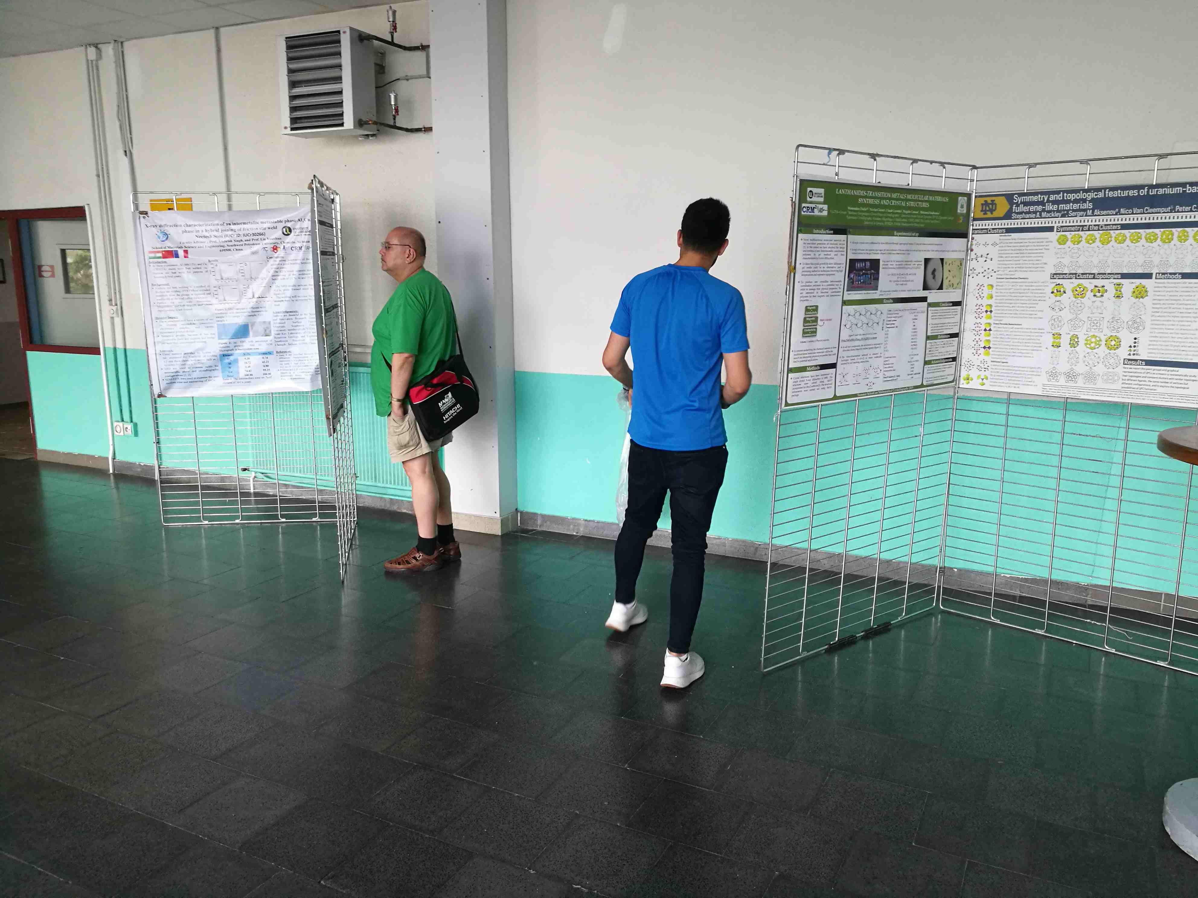 2019: MaThCryst Summer School on Mathematical Crystallography: Poster session