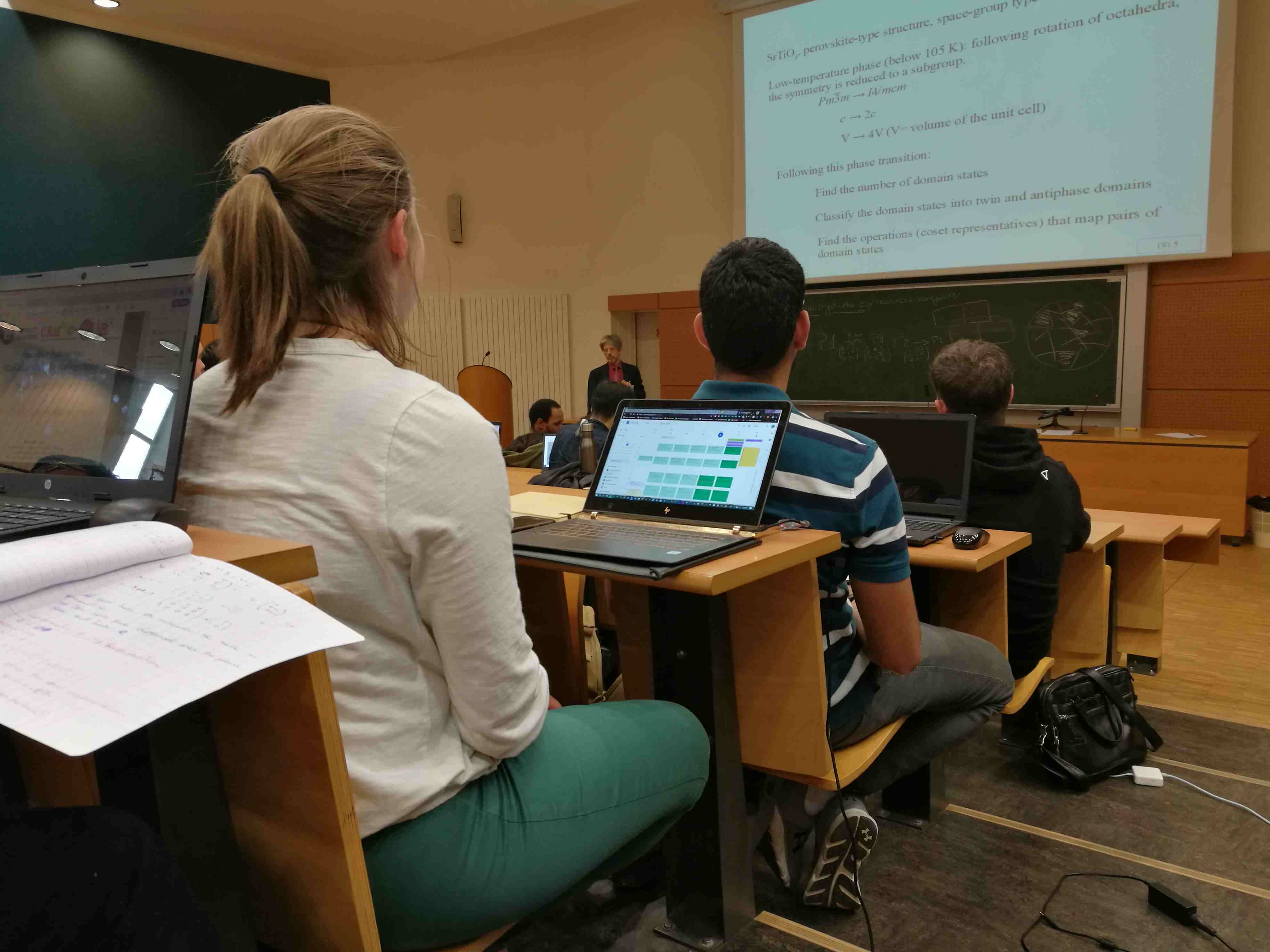 2019: MaThCryst Summer School on Mathematical Crystallography: Lectures and classes