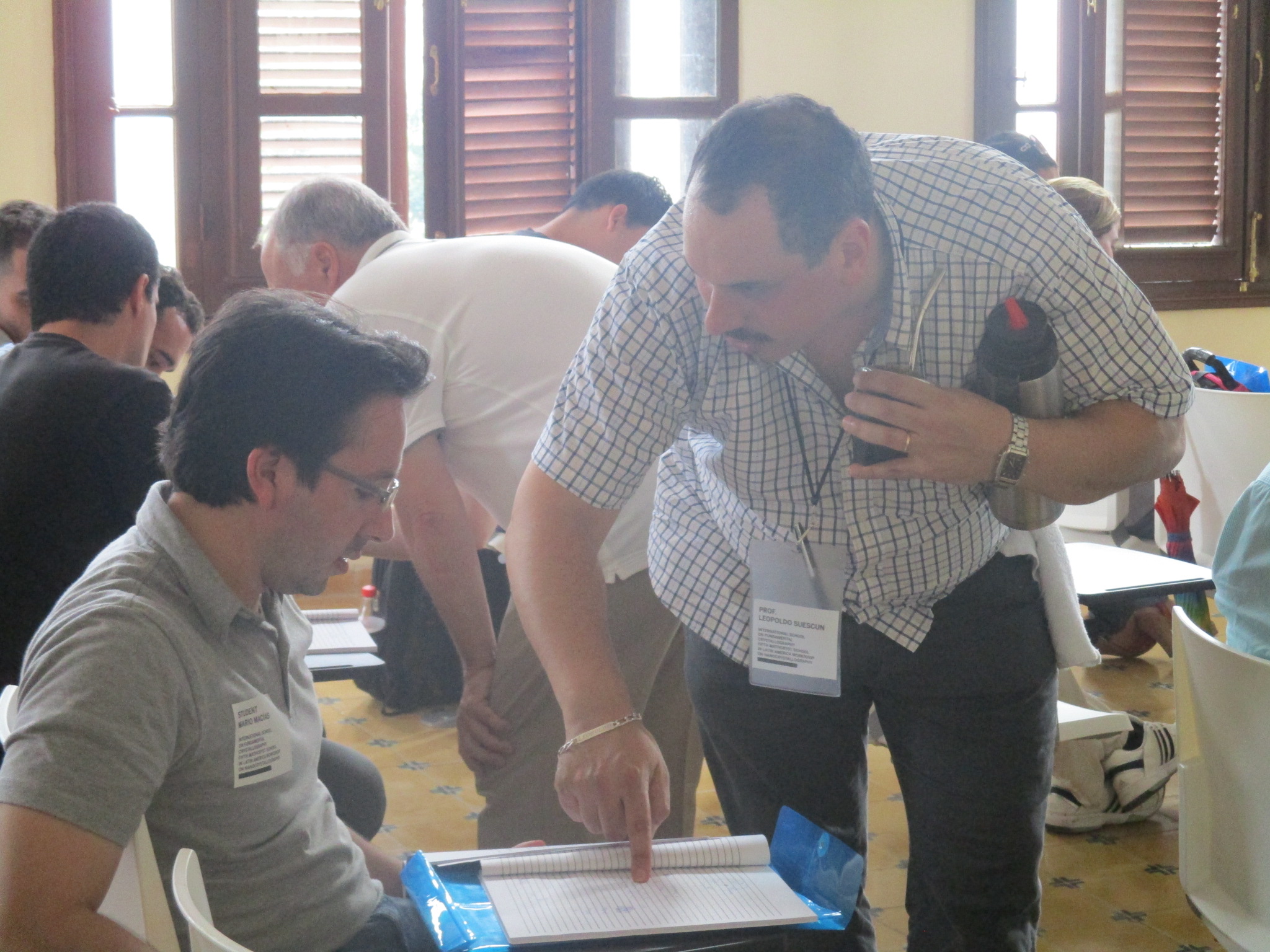 2016: International School on Mathematical and Theoretical Crystallography: Classroom session