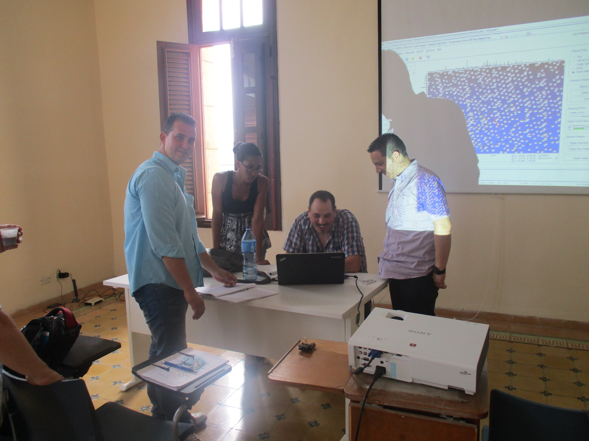2016: International School on Mathematical and Theoretical Crystallography: Classroom session